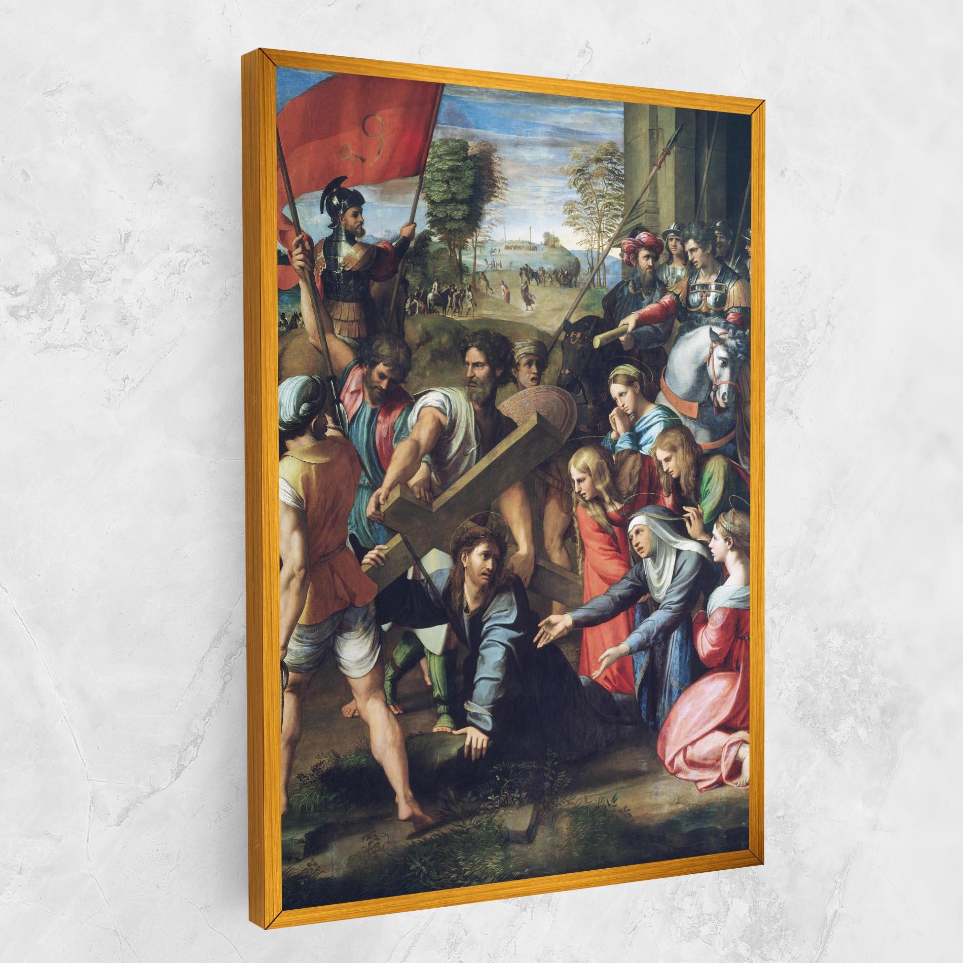 Картина на платно Taking The Cross mockup 1