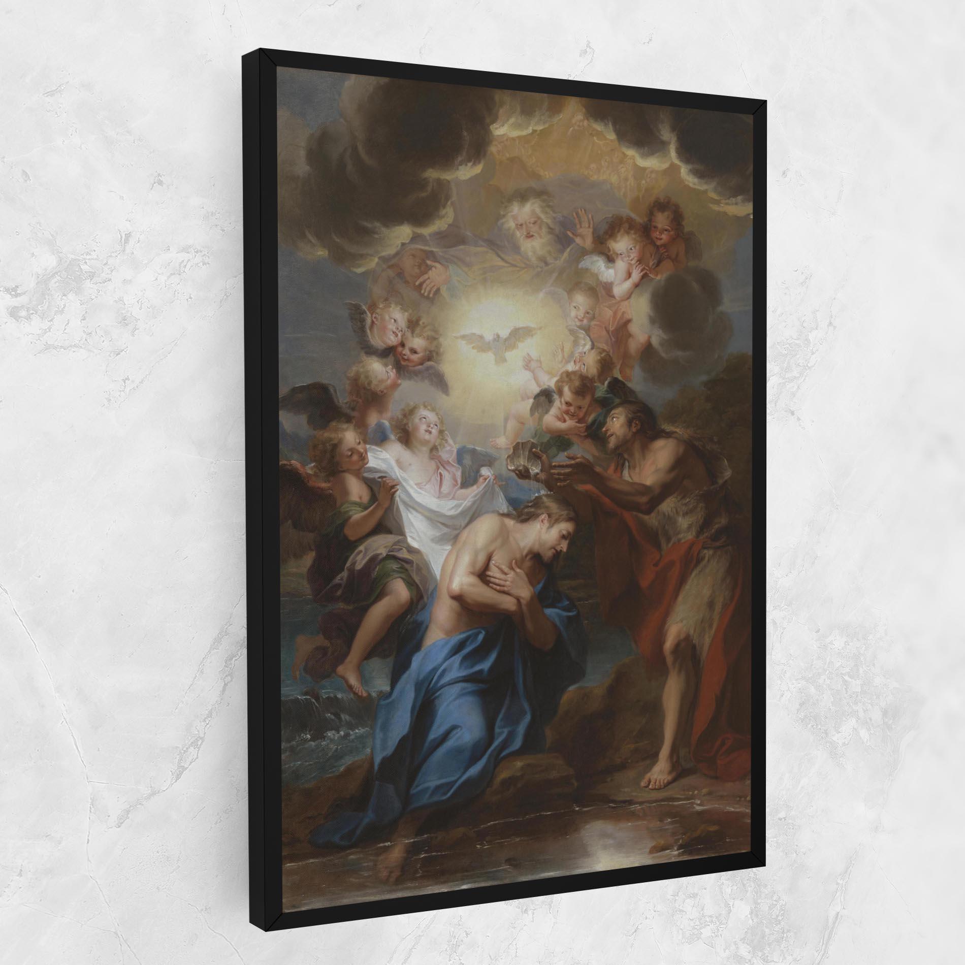 Картина на платно Divine Yellow Light mockup 1