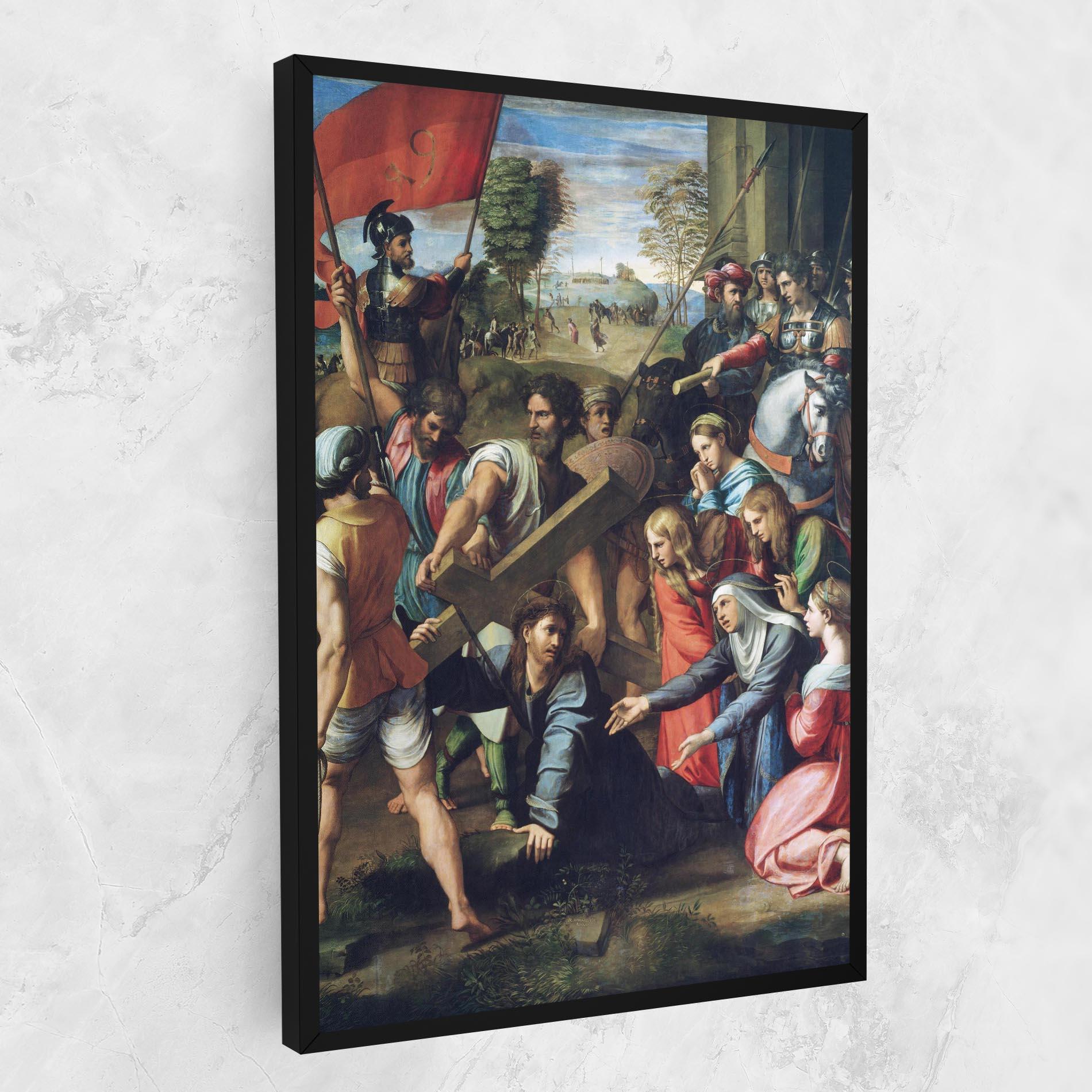 Картина на платно Taking The Cross mockup 1