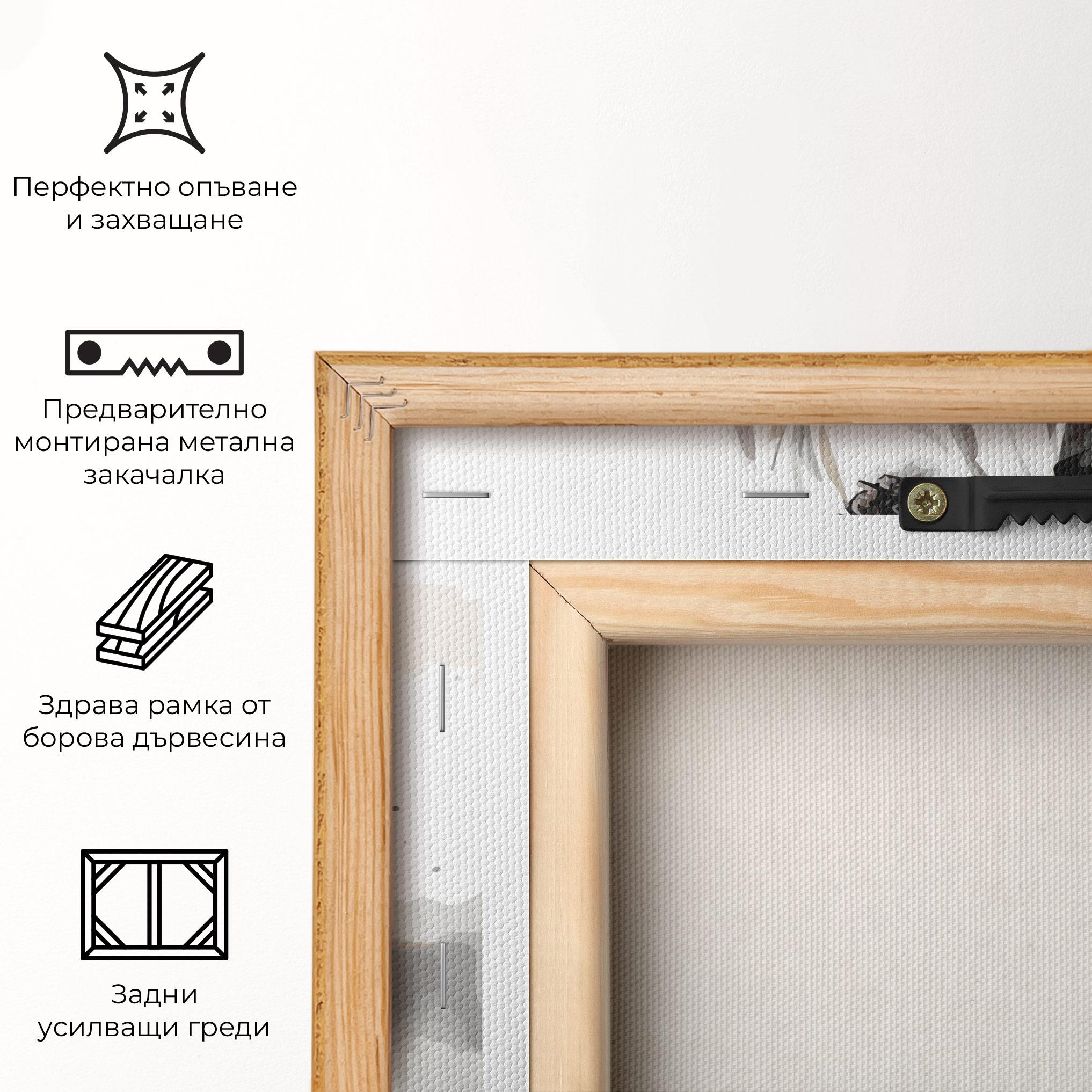 Картина на платно Watercolor Jesus mockup 5