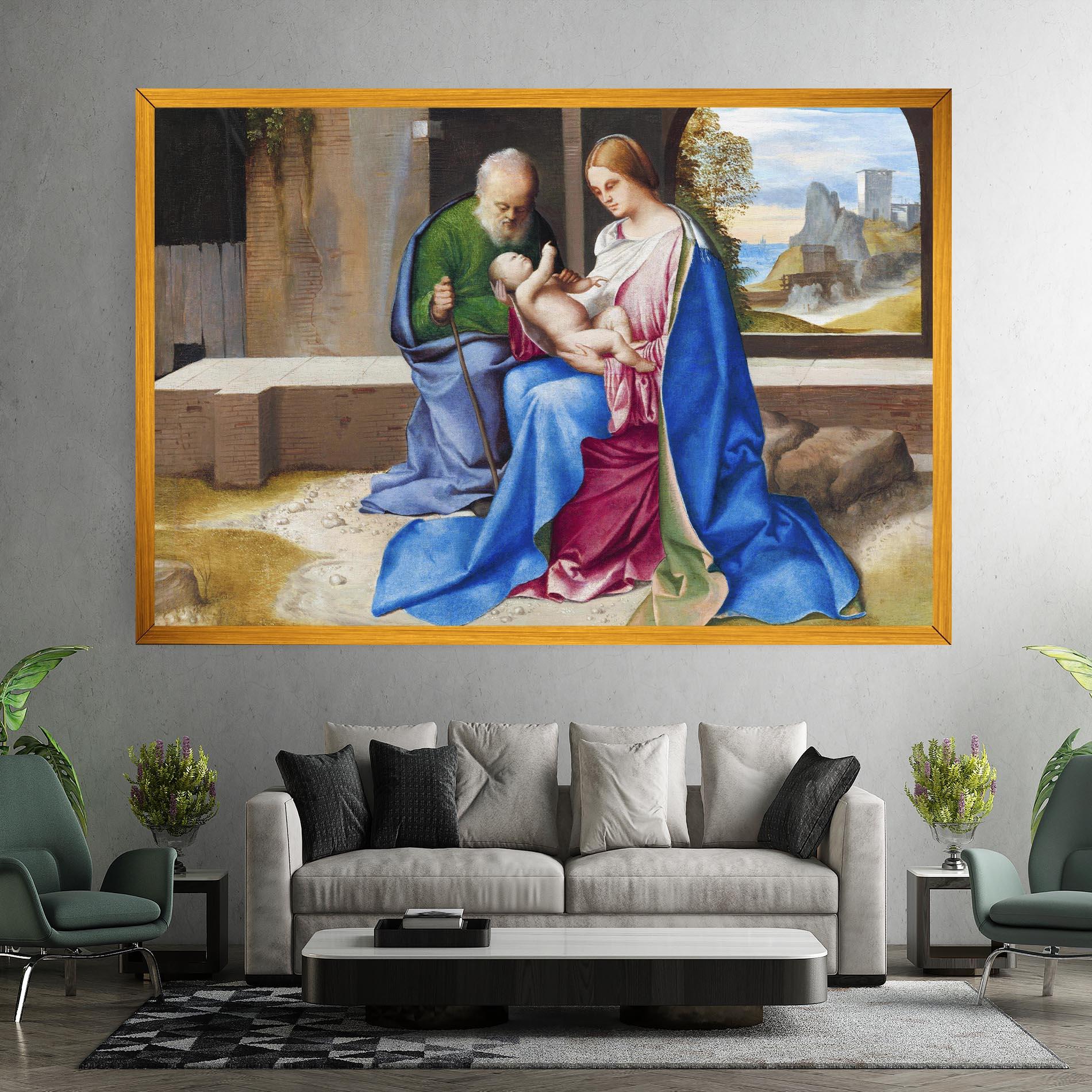 Картина на платно Little Baby Art mockup 7