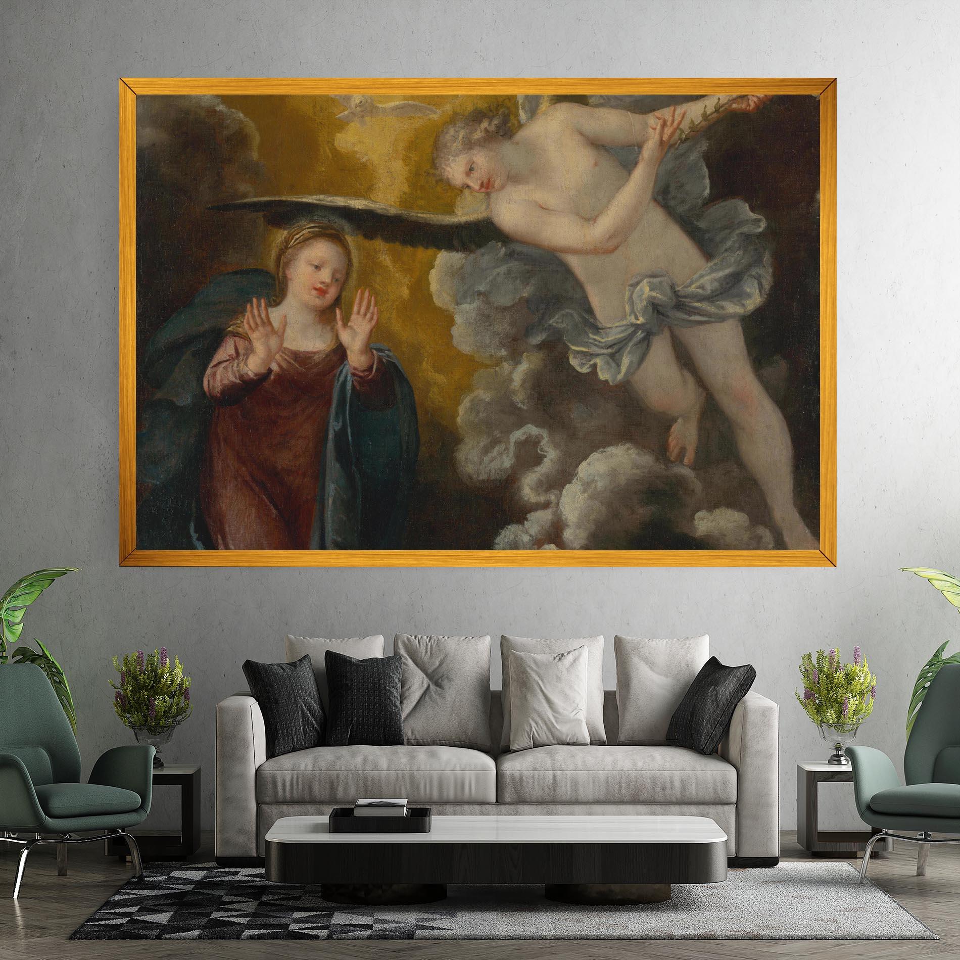 Картина на платно Religious Angel mockup 7