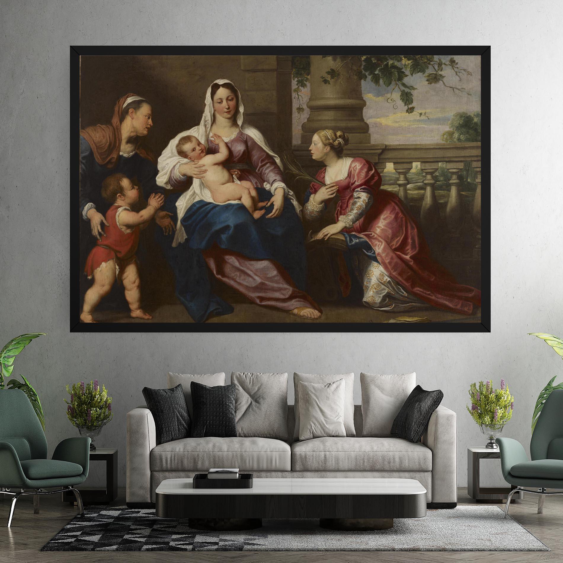 Картина на платно Risen Glory mockup 7