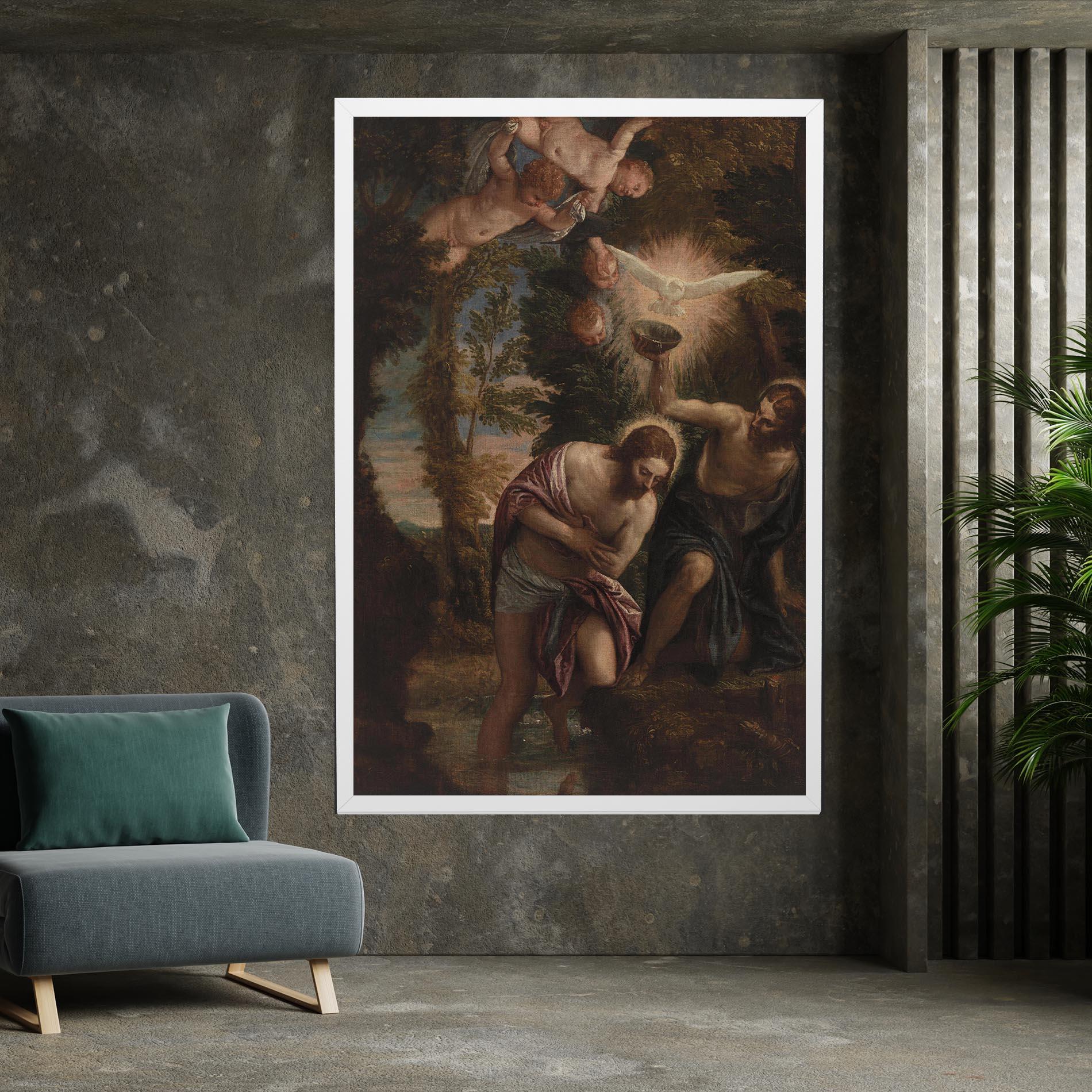 Картина на платно Old Divine Art mockup 7