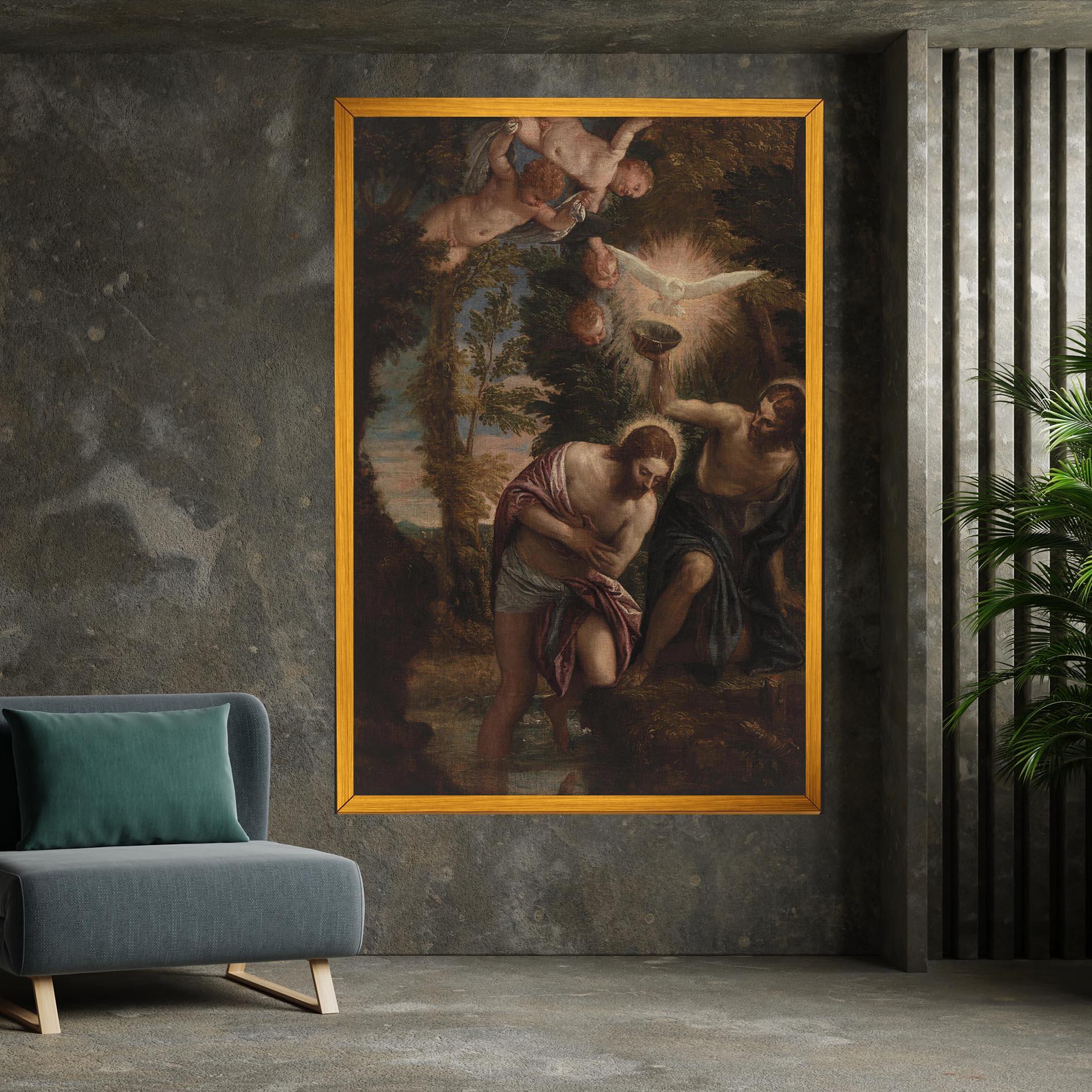 Картина на платно Old Divine Art mockup 7