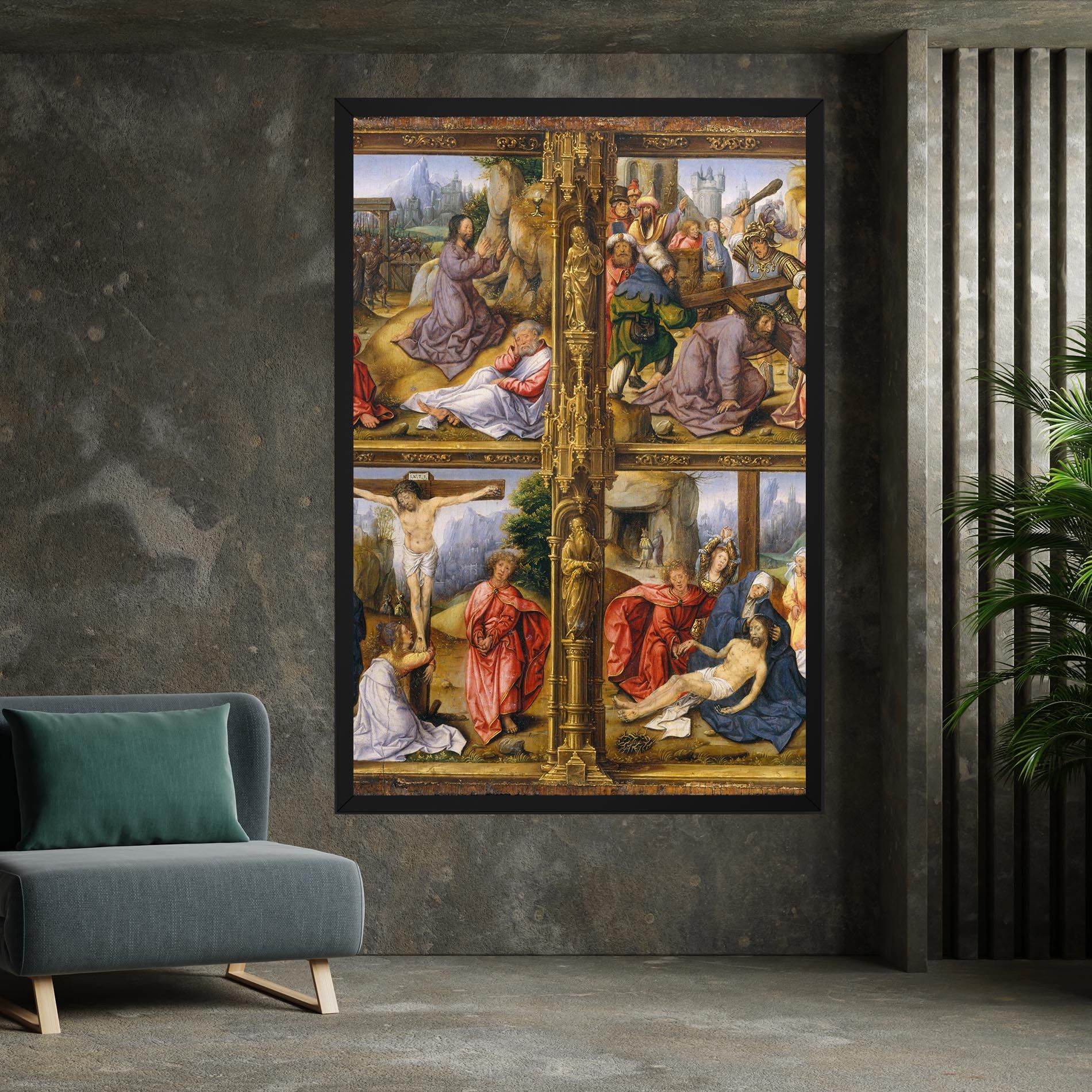 Gold Window View mockup 7