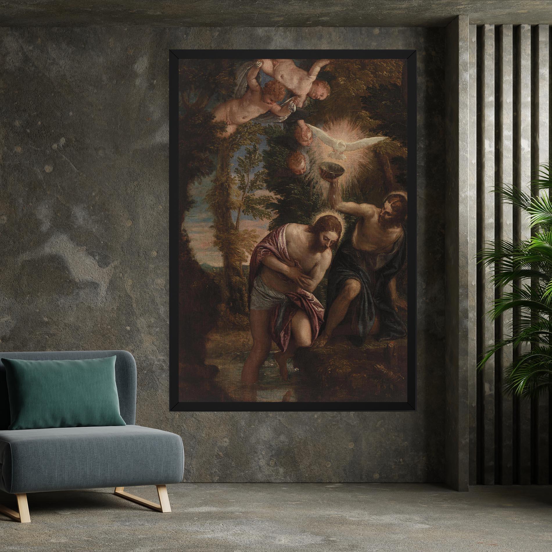 Картина на платно Old Divine Art mockup 7