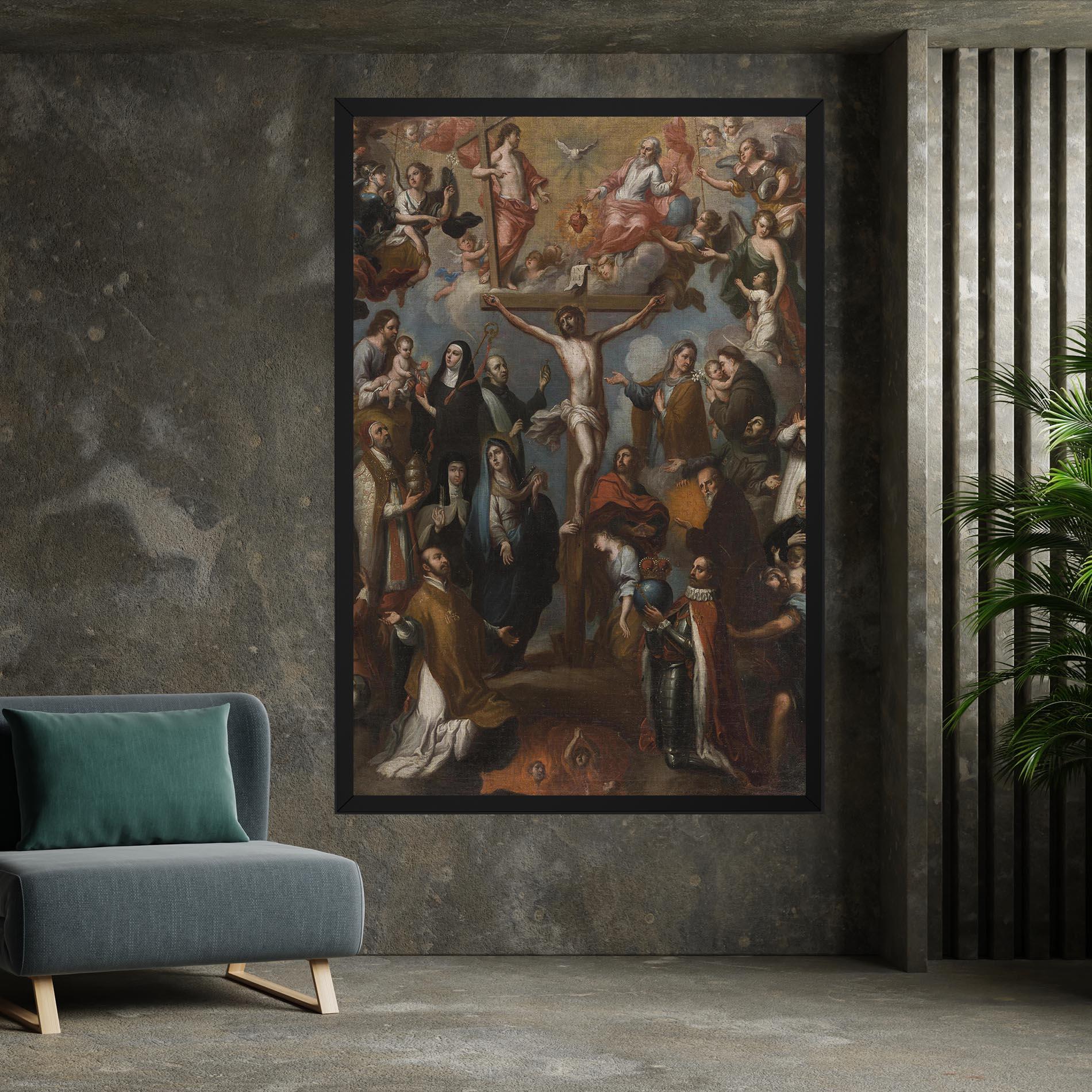 Картина на платно On The Cross mockup 7