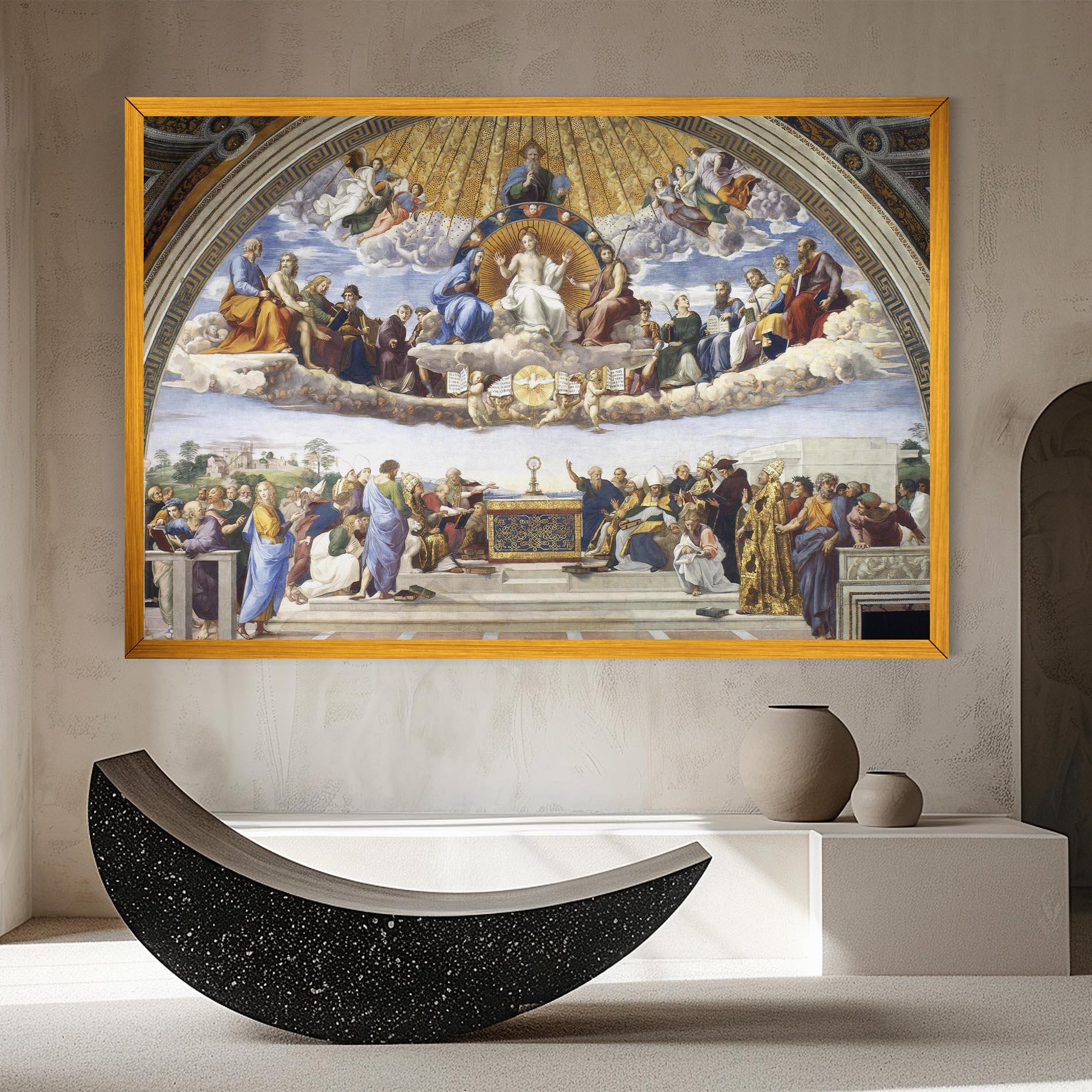 Картина на платно Holy Light mockup 8