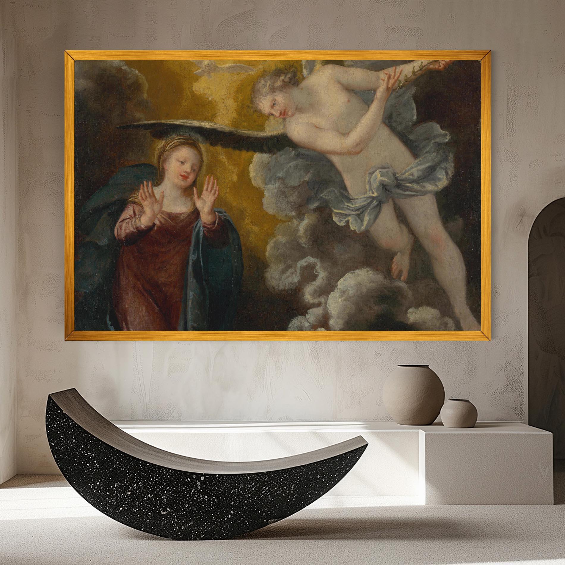 Картина на платно Religious Angel mockup 8