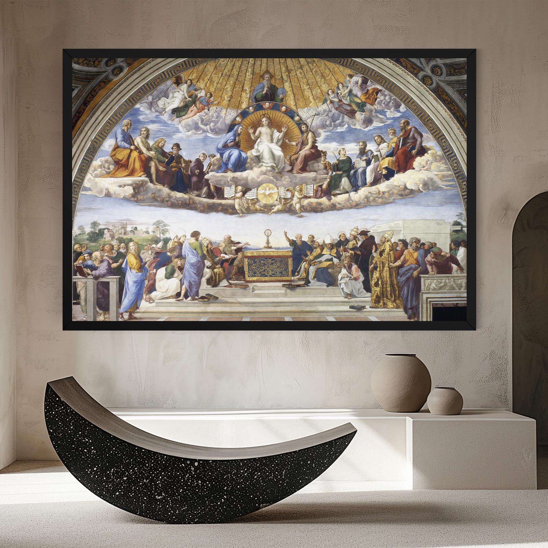 Картина на платно Holy Light mockup 8