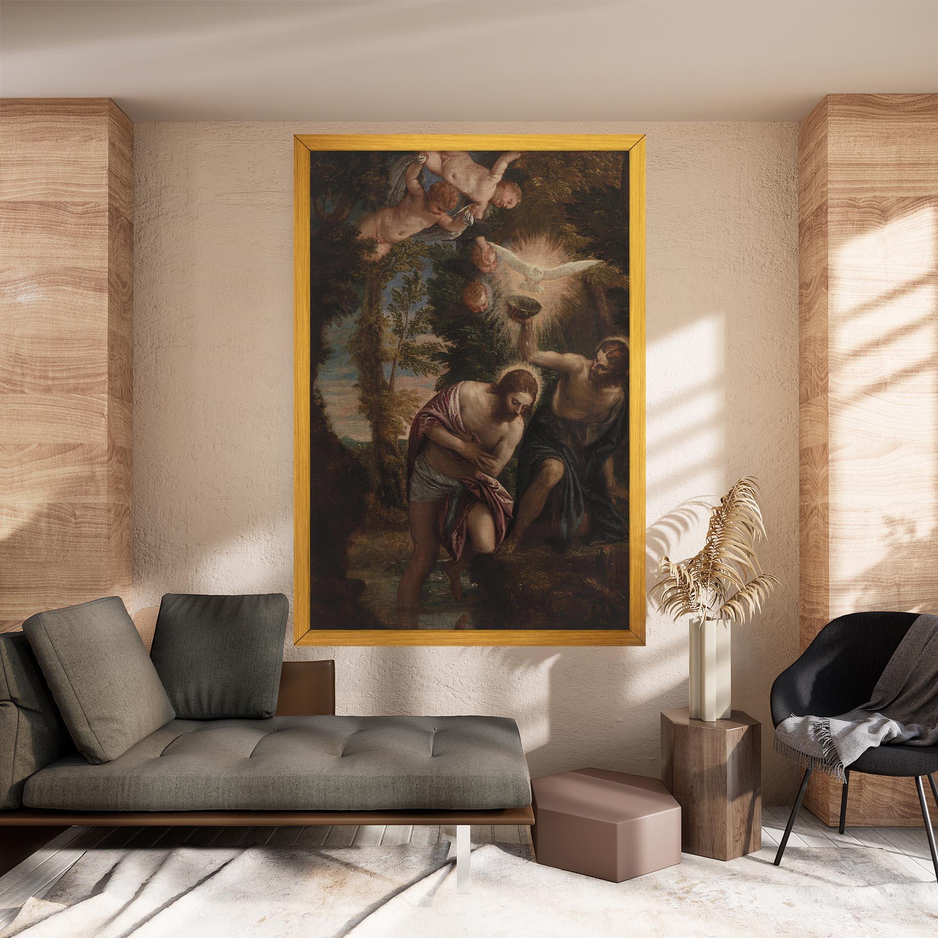 Картина на платно Old Divine Art mockup 8