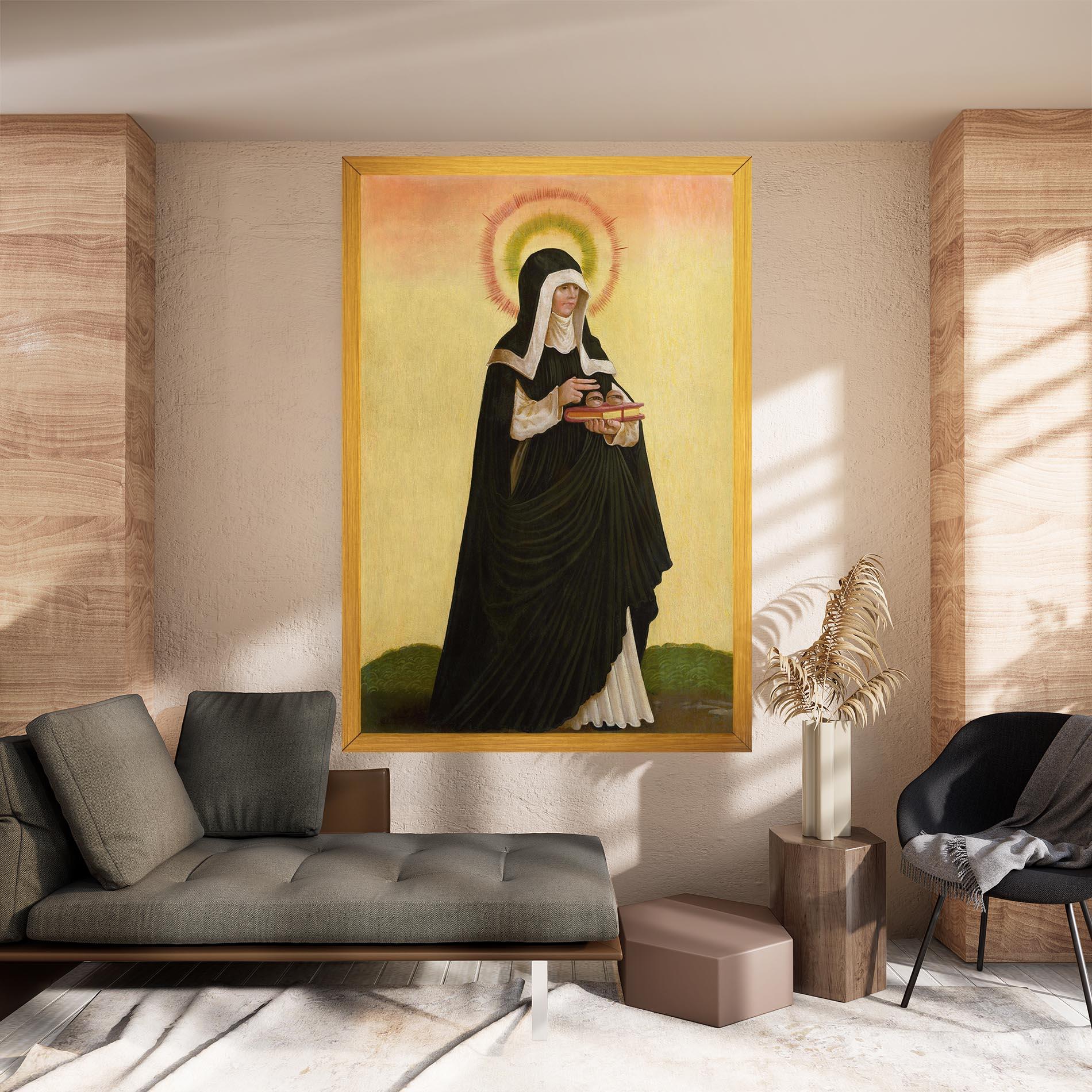 Картина на платно Religious Walk mockup 8