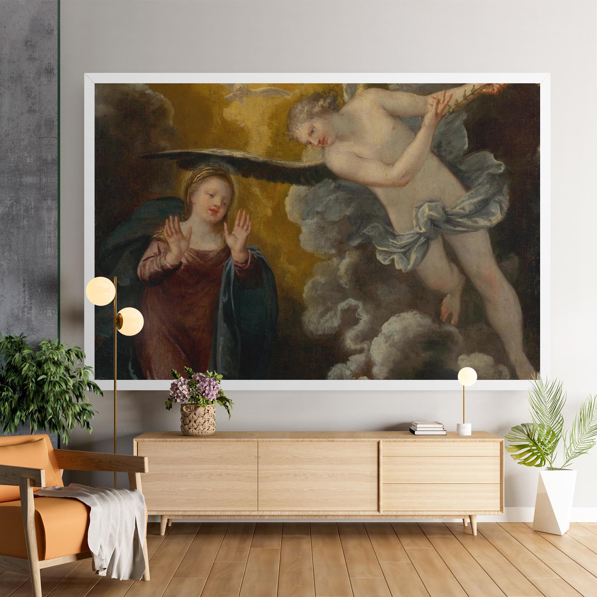 Картина на платно Religious Angel mockup 9