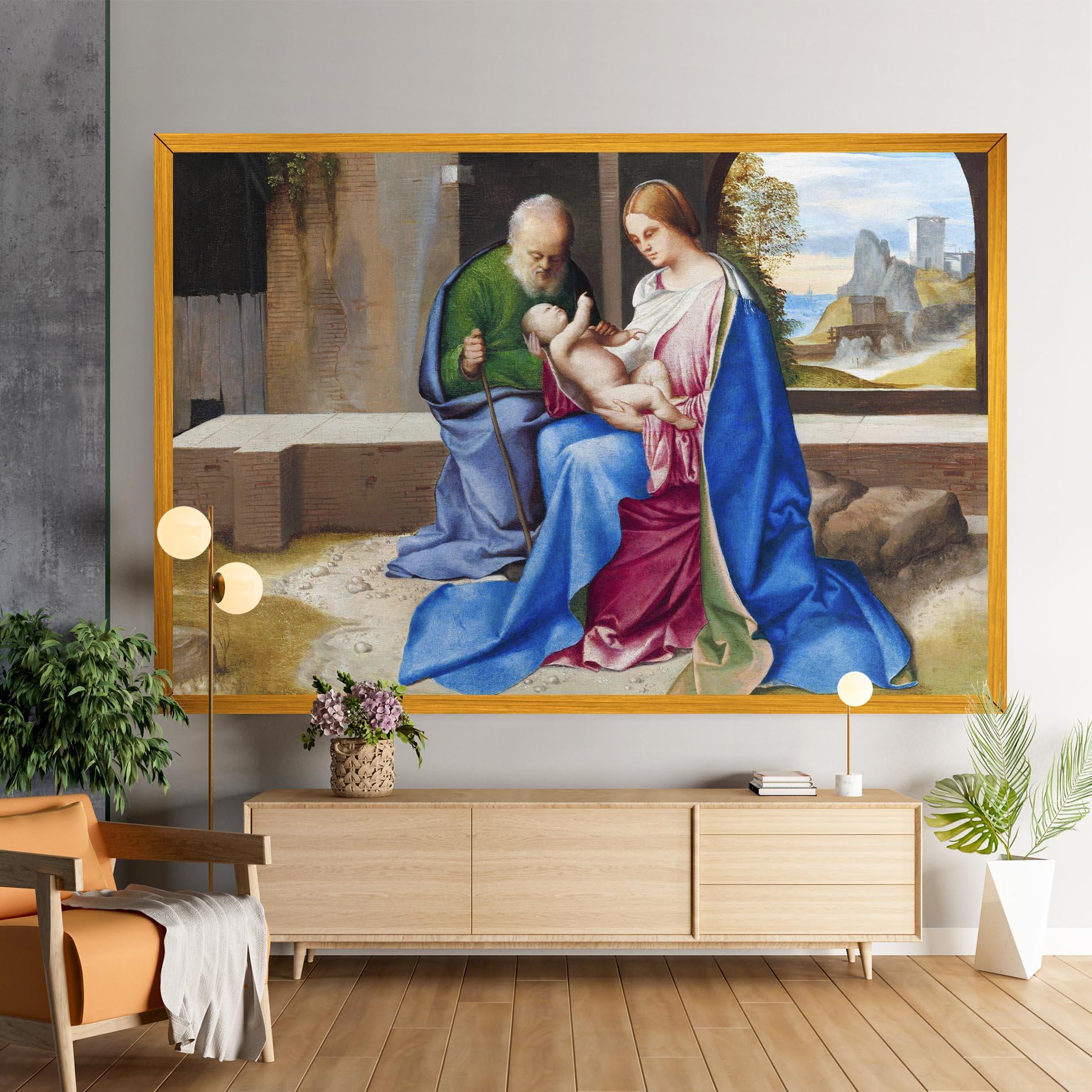 Картина на платно Little Baby Art mockup 9