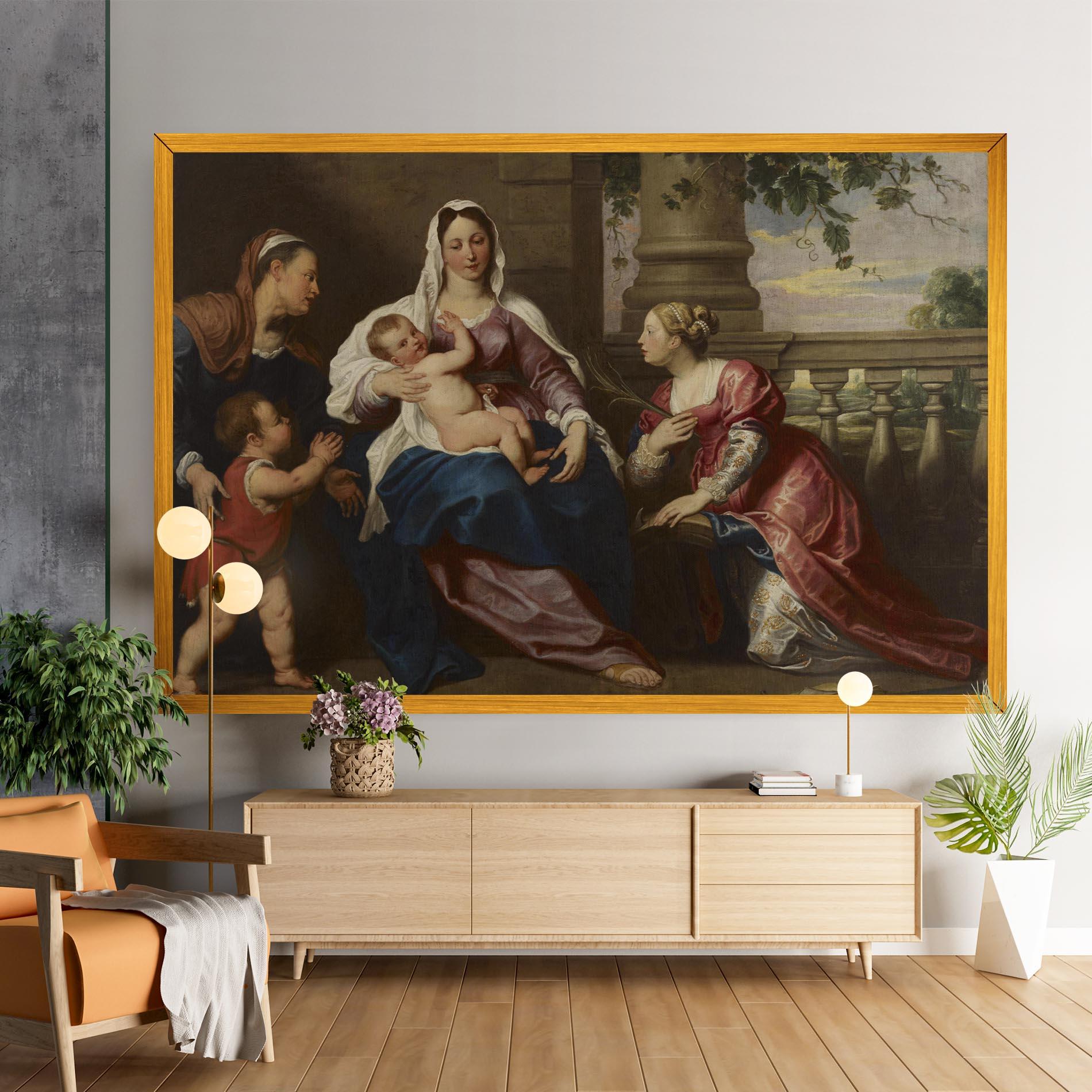 Картина на платно Risen Glory mockup 9