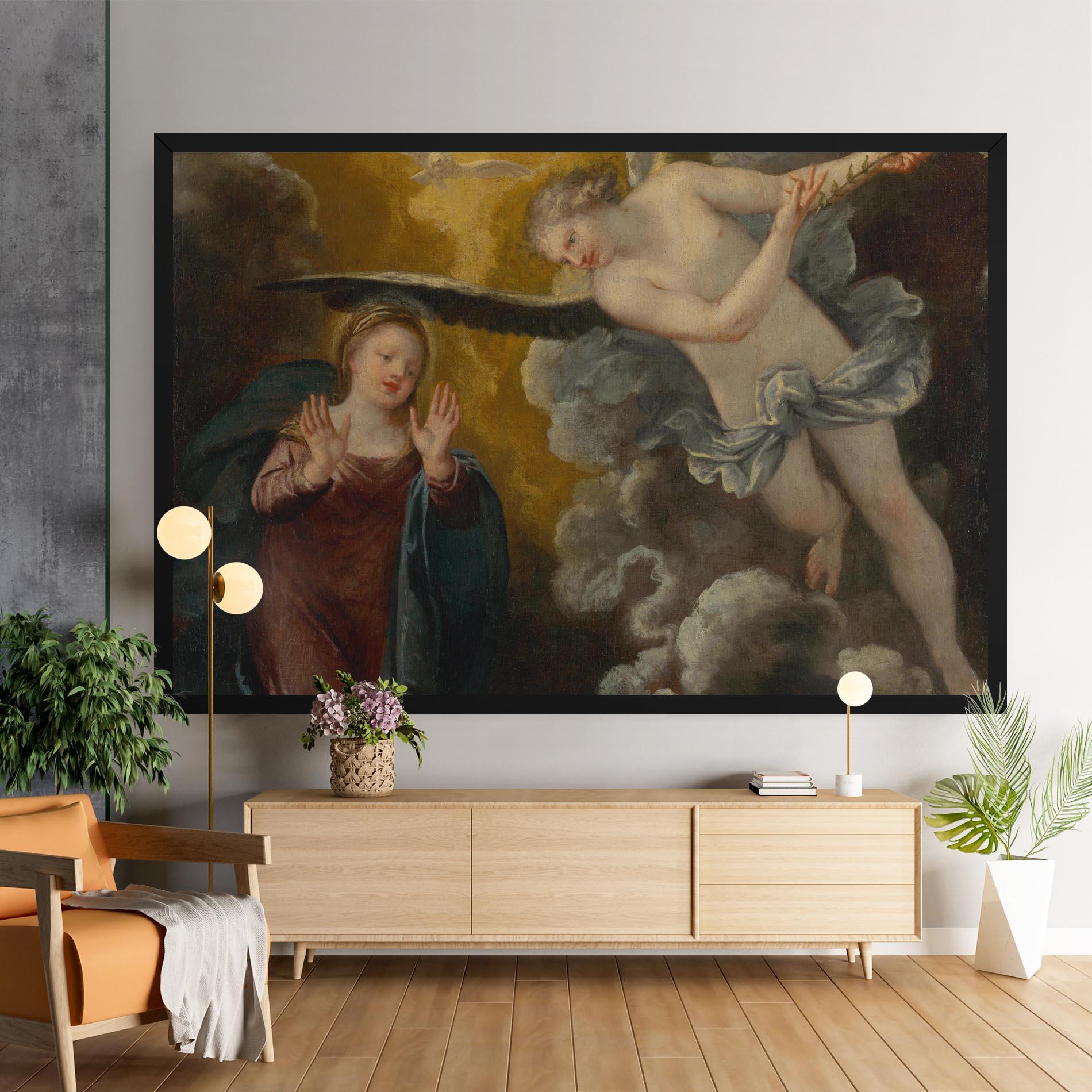 Картина на платно Religious Angel mockup 9