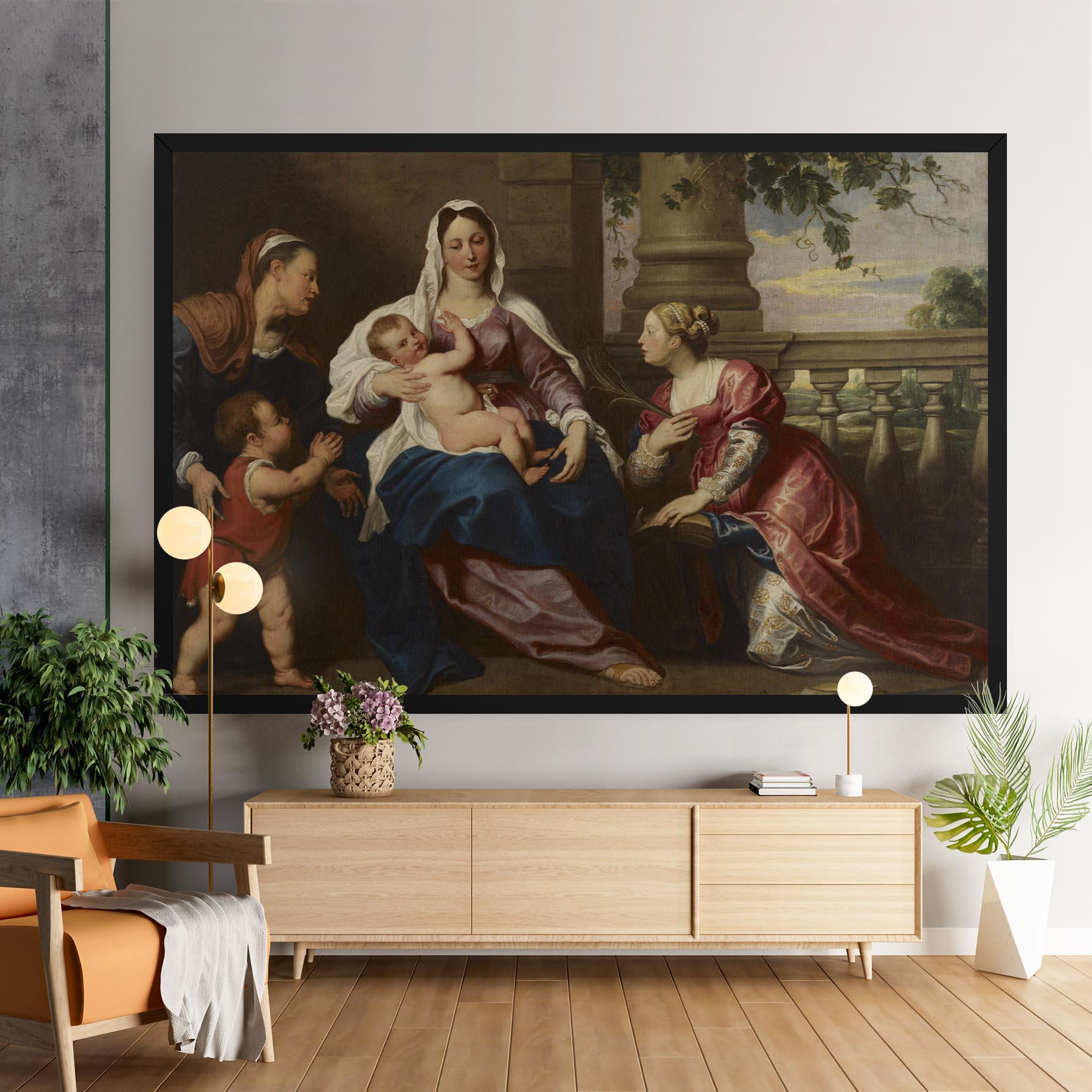 Картина на платно Risen Glory mockup 9