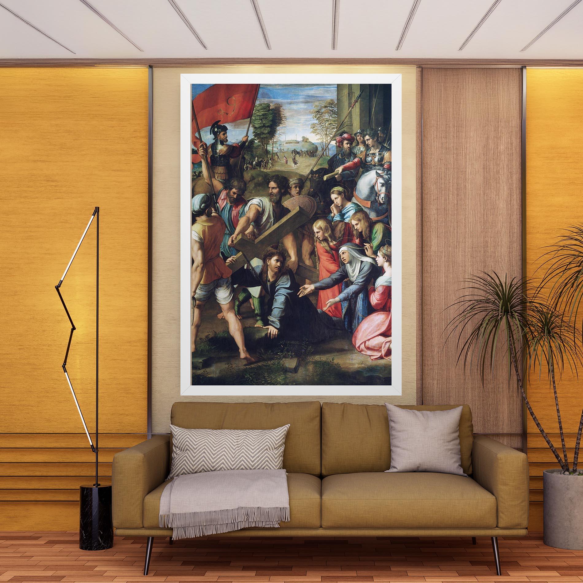 Картина на платно Taking The Cross mockup 9