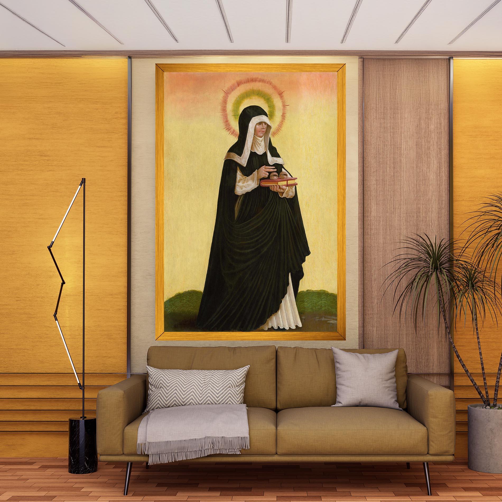 Картина на платно Religious Walk mockup 9