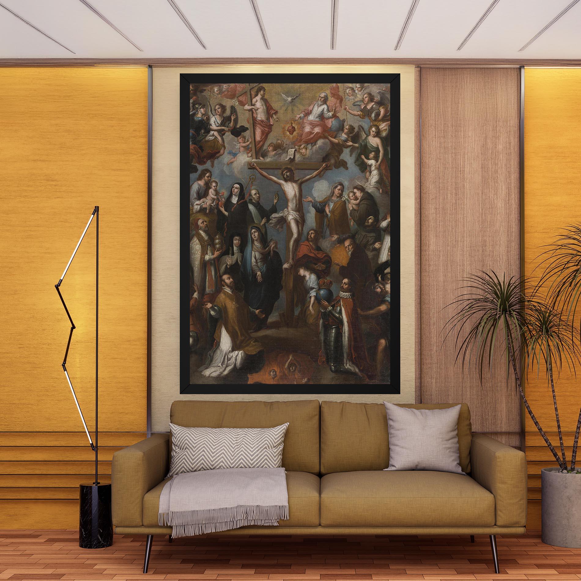 Картина на платно On The Cross mockup 9