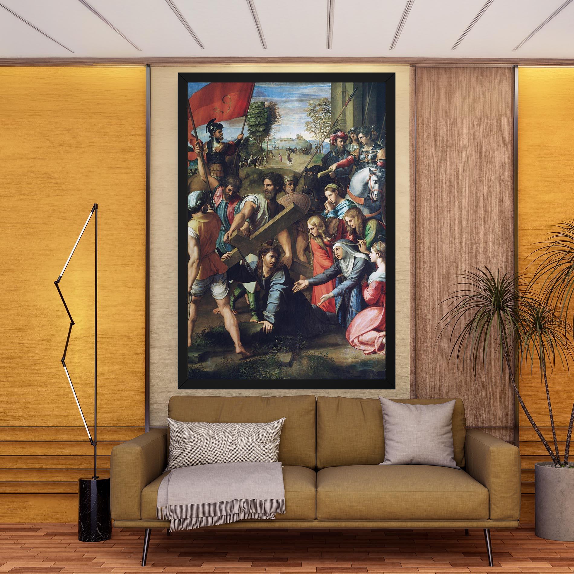 Картина на платно Taking The Cross mockup 9