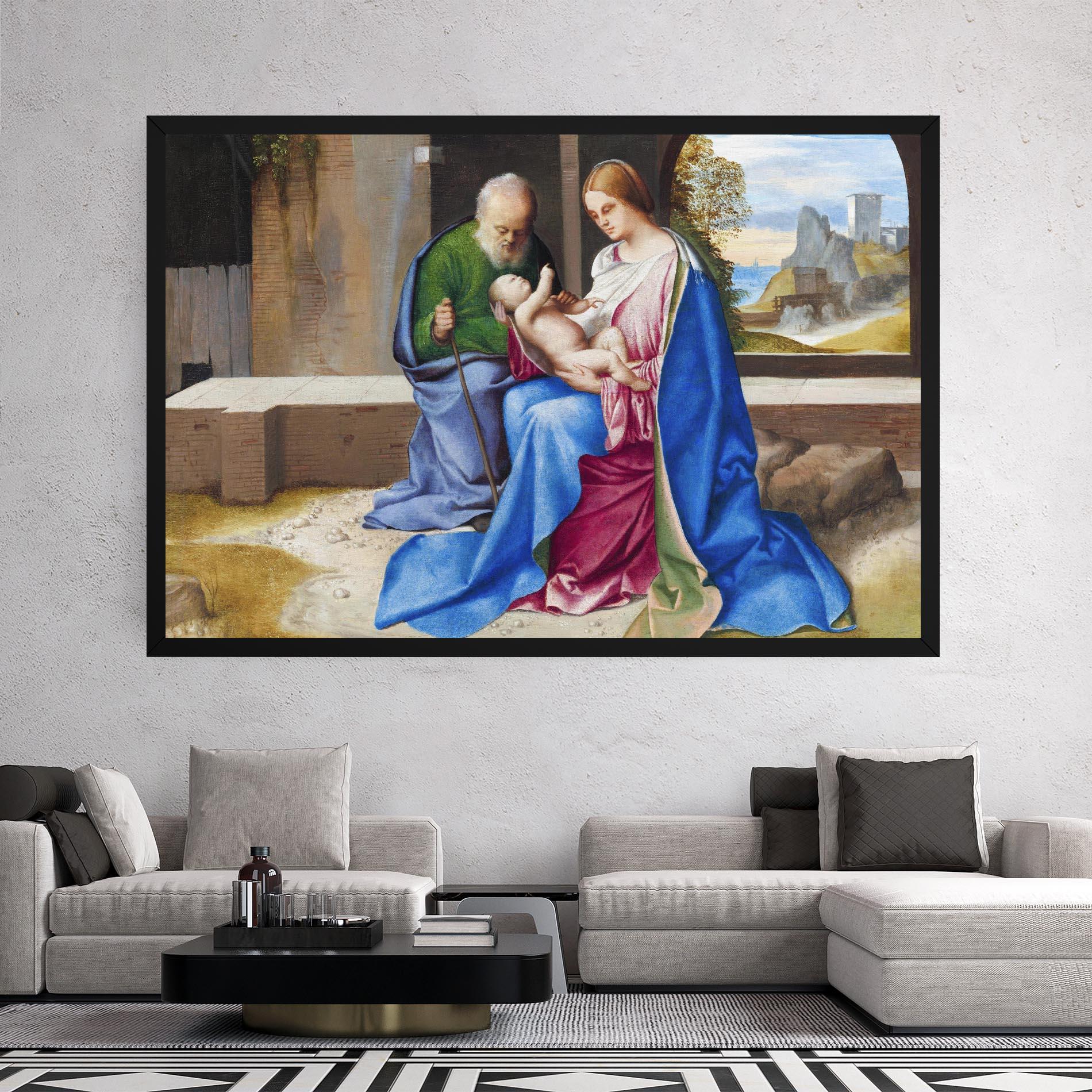 Картина на платно Little Baby Art mockup 2