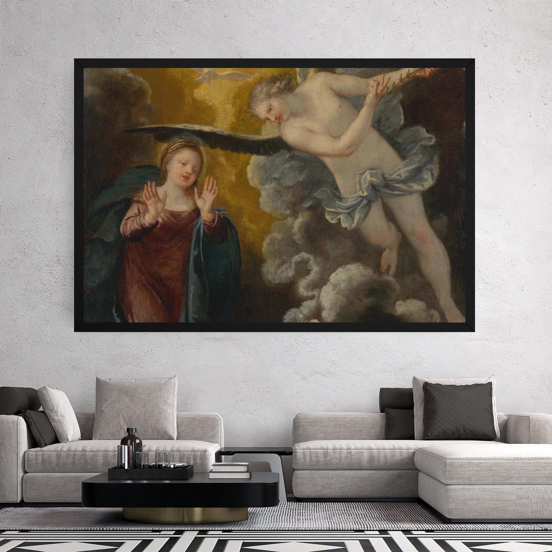 Картина на платно Religious Angel mockup 2