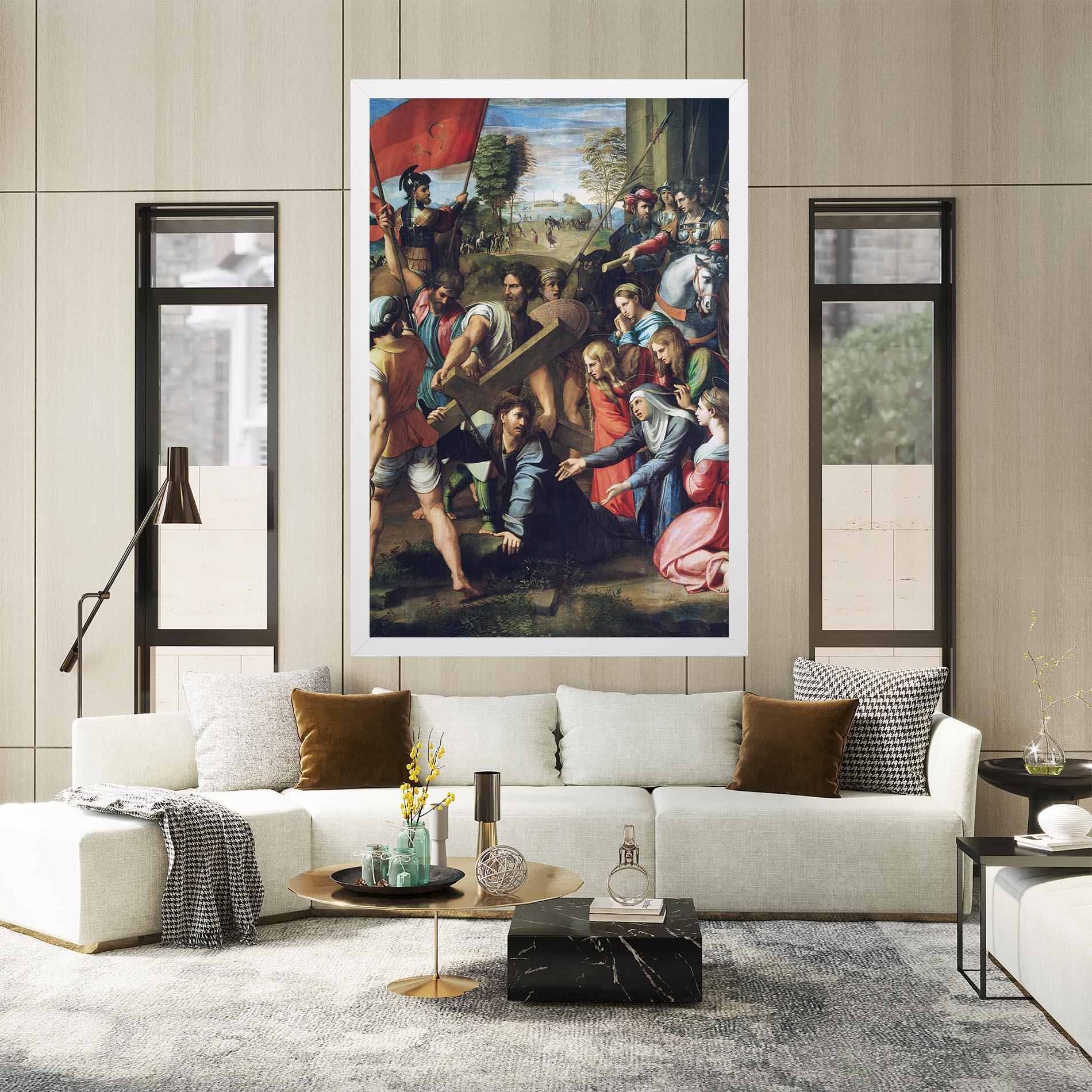 Картина на платно Taking The Cross mockup 2