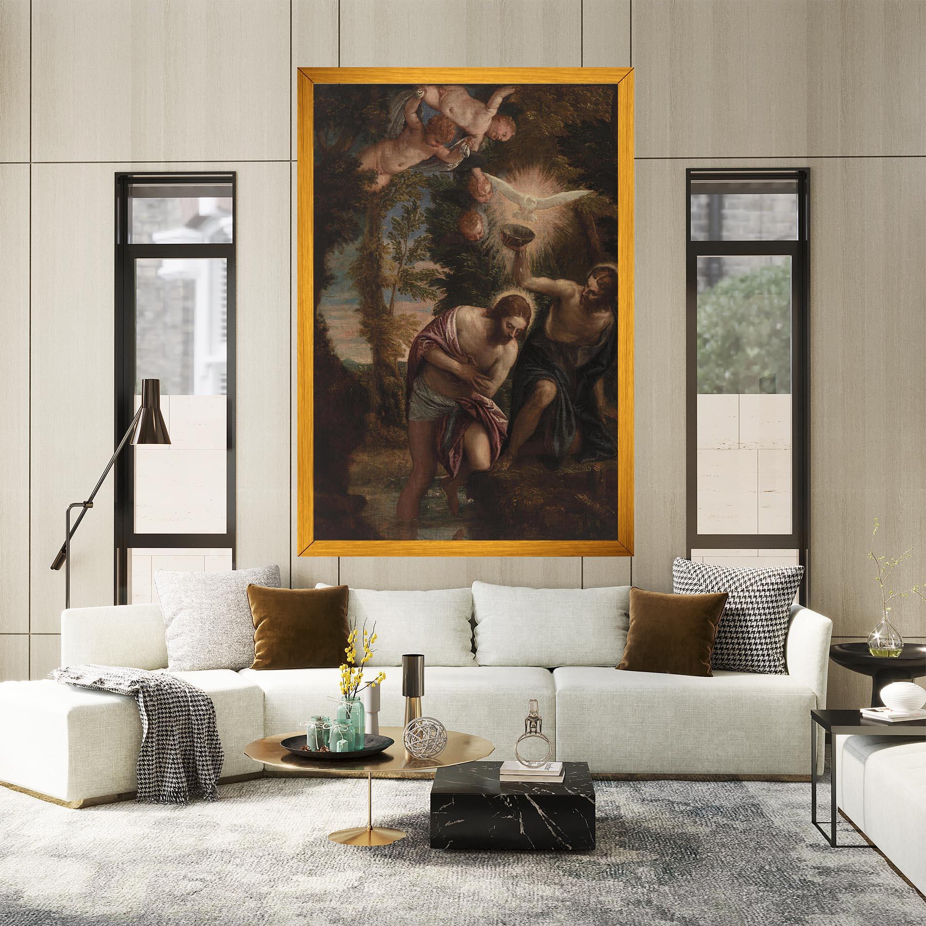 Картина на платно Old Divine Art mockup 2