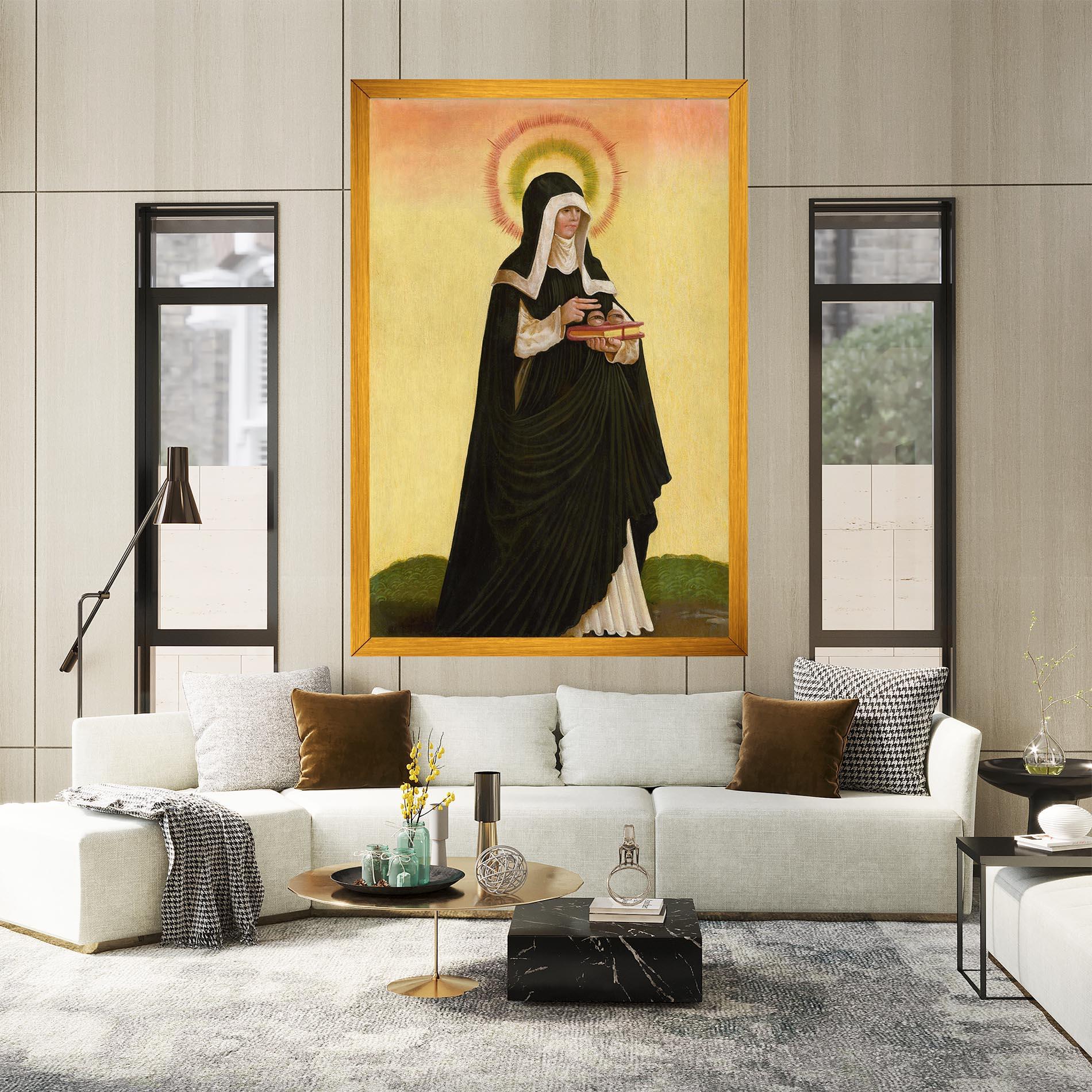 Картина на платно Religious Walk mockup 2