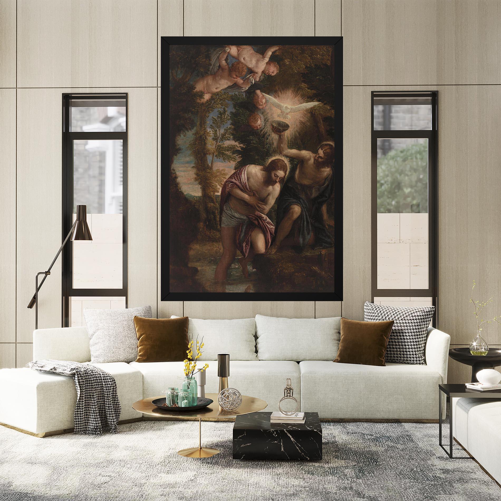 Картина на платно Old Divine Art mockup 2