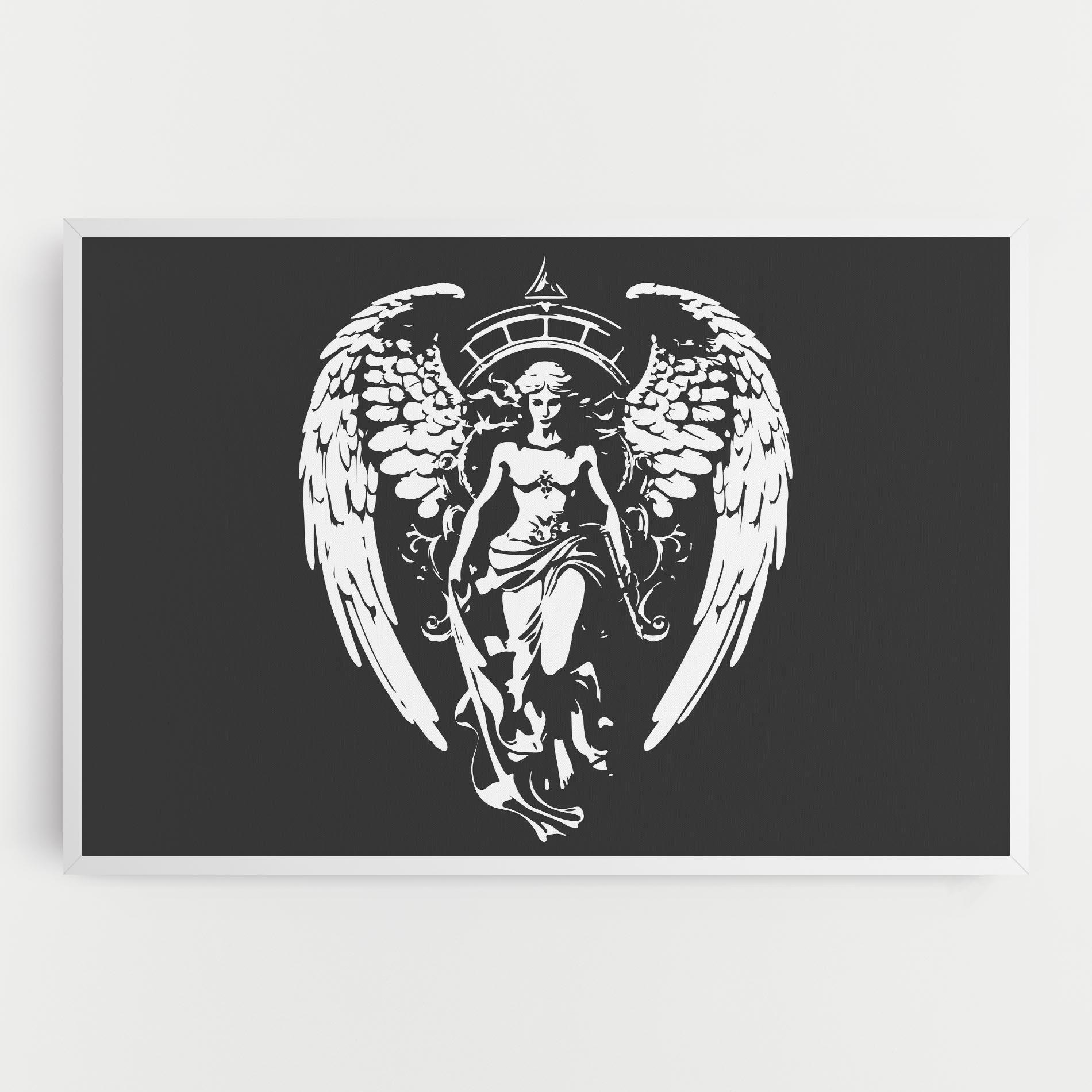 Картина на платно Angel Of Jewels mockup 0