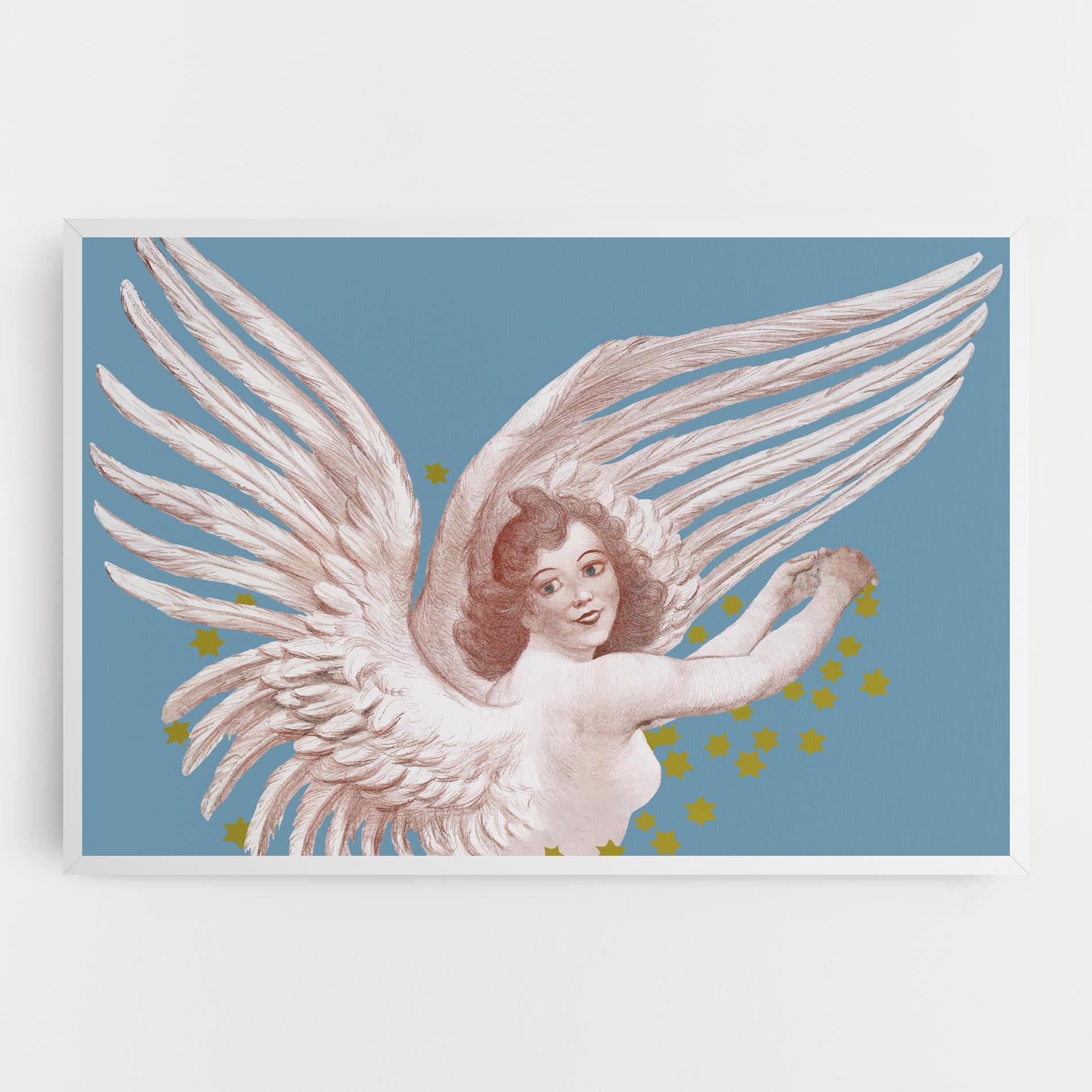 Картина на платно Stars Angel mockup 0