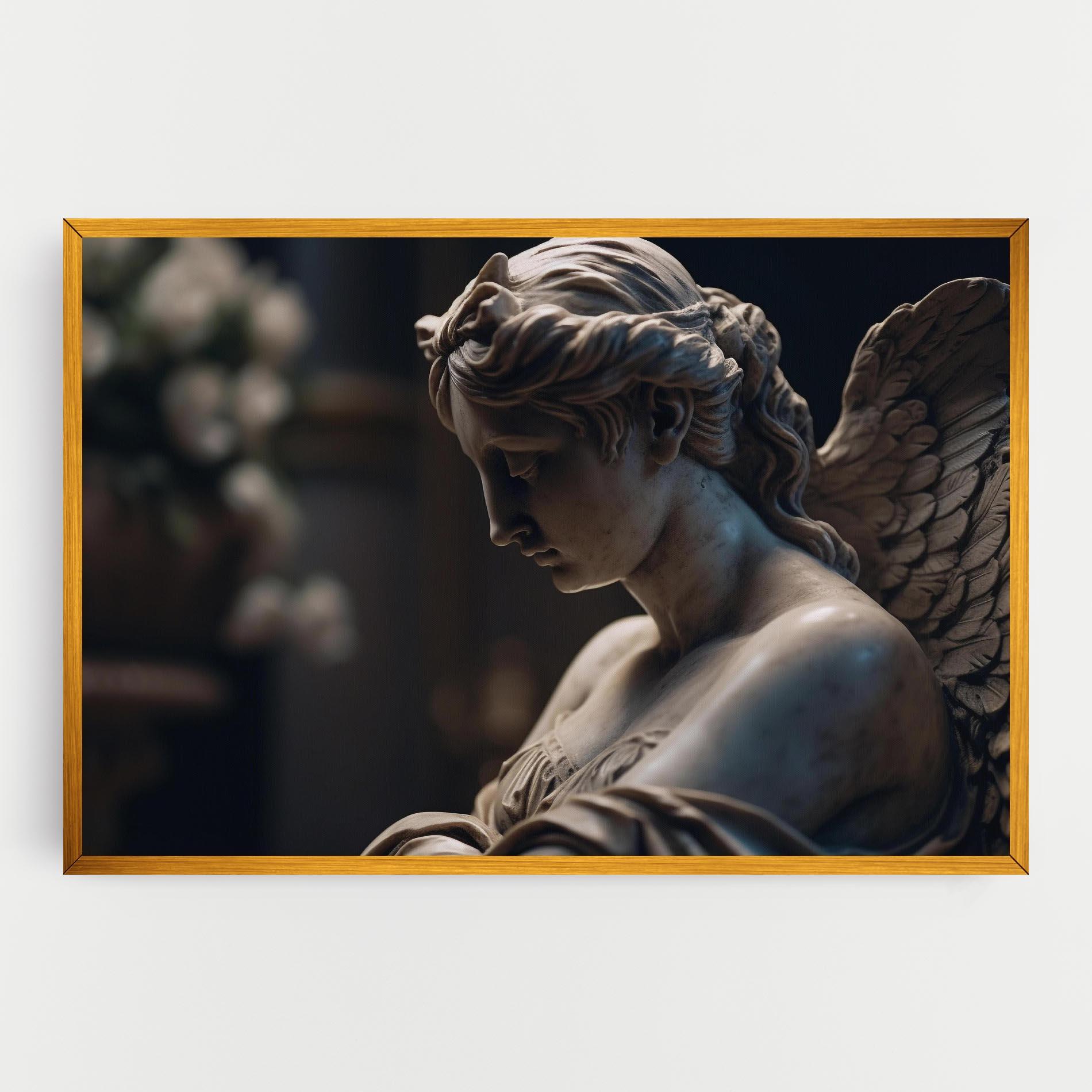 Картина на платно Praying Woman mockup 0