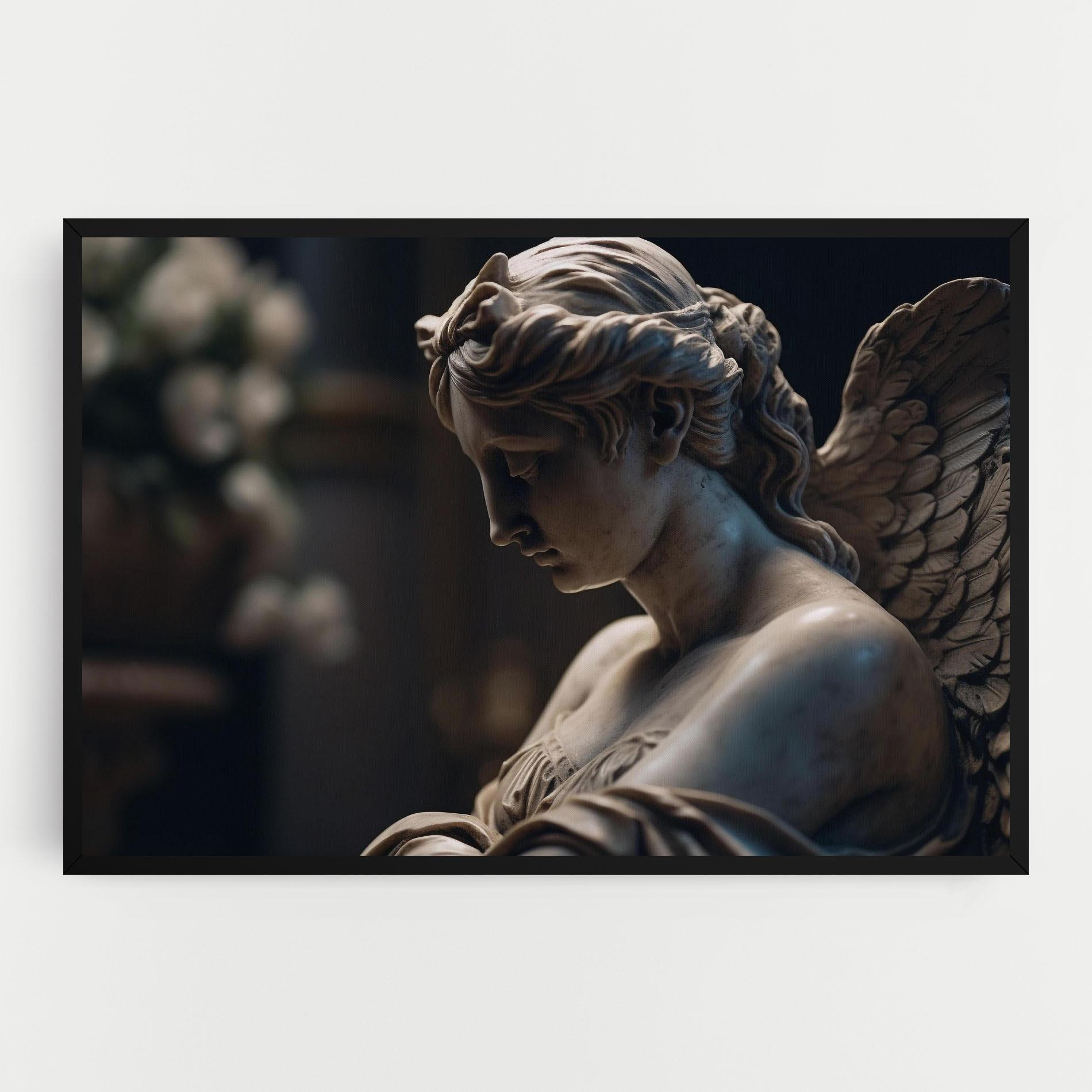 Картина на платно Praying Woman mockup 0