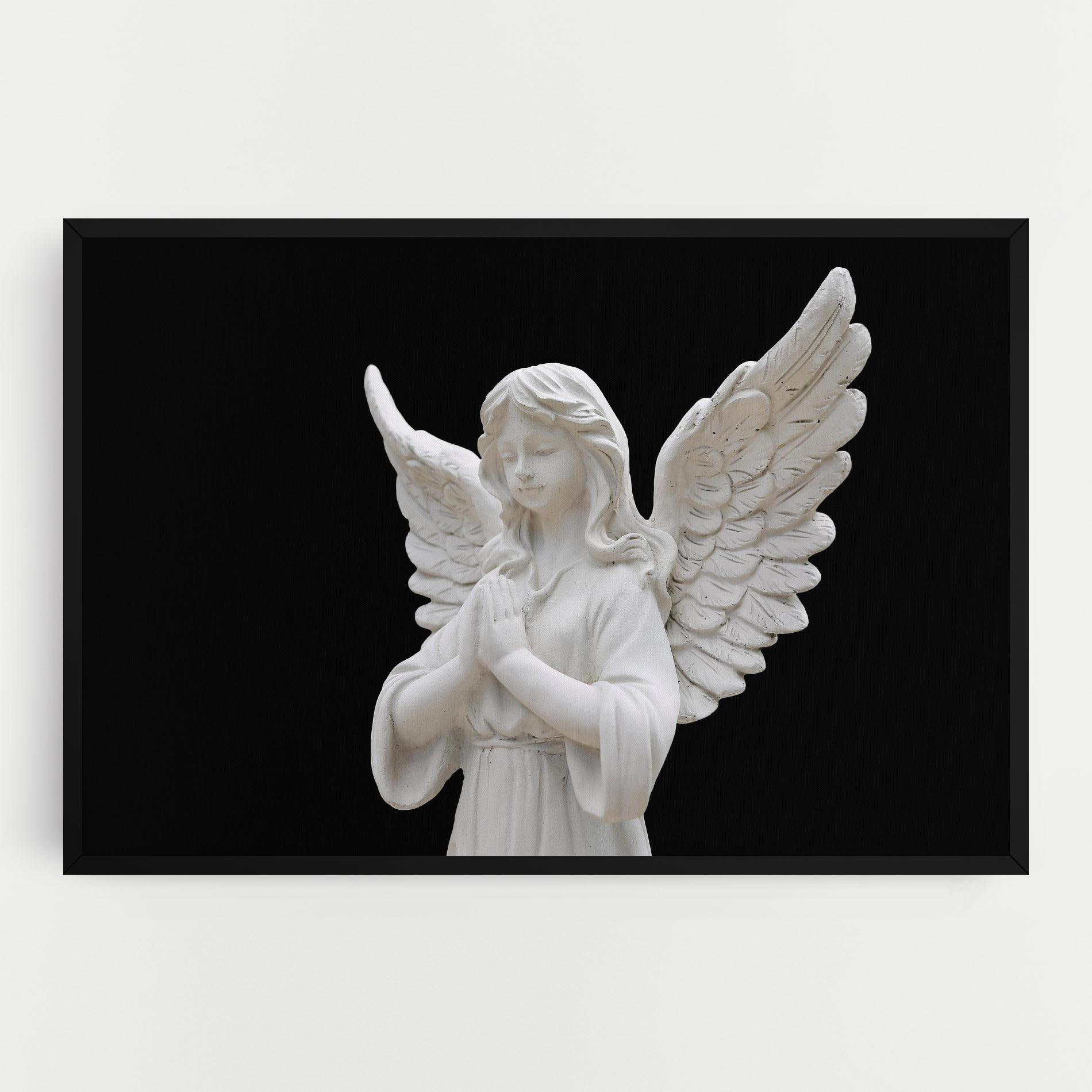 Картина на платно Pretty Angel Statues mockup 0