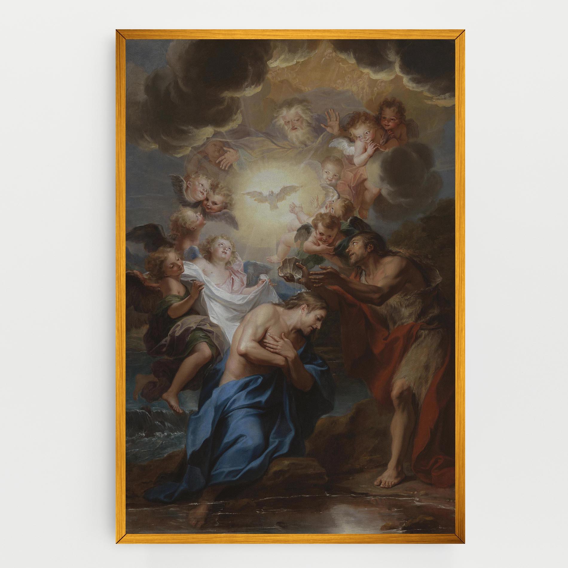 Картина на платно Bird Floating mockup 0