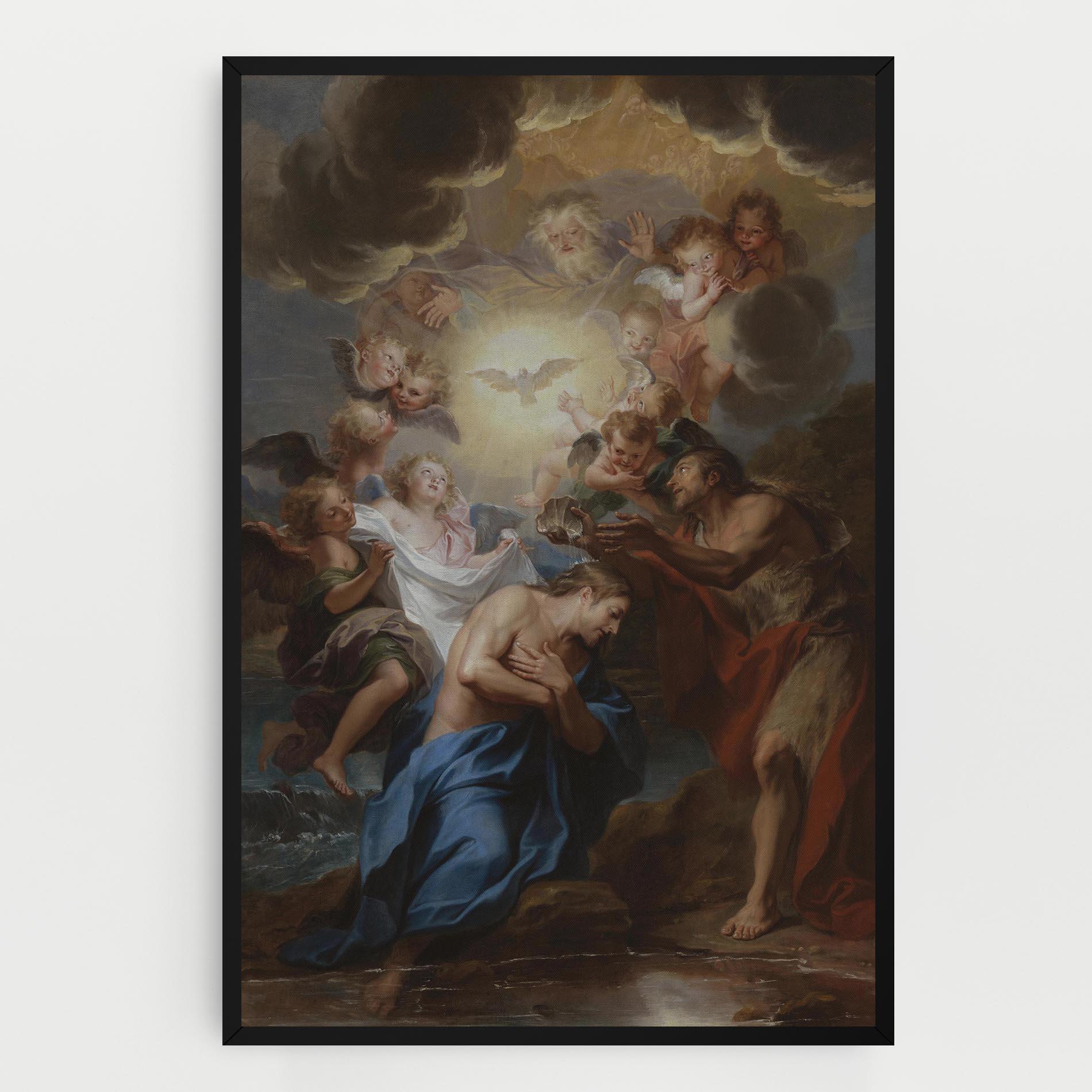 Картина на платно Bird Floating mockup 0