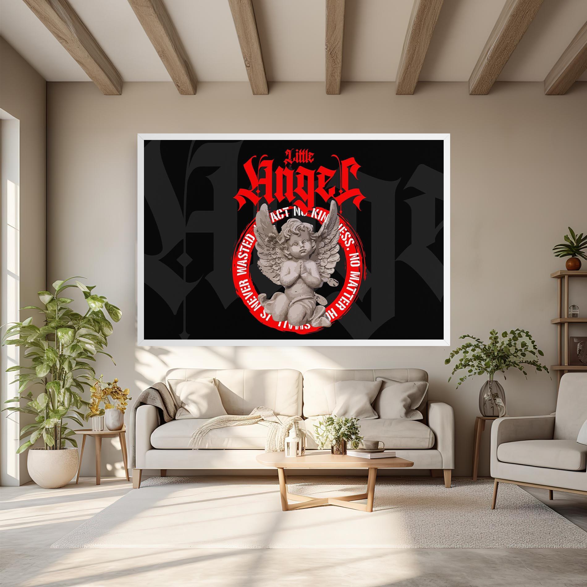 Картина на платно Little Angel mockup 6