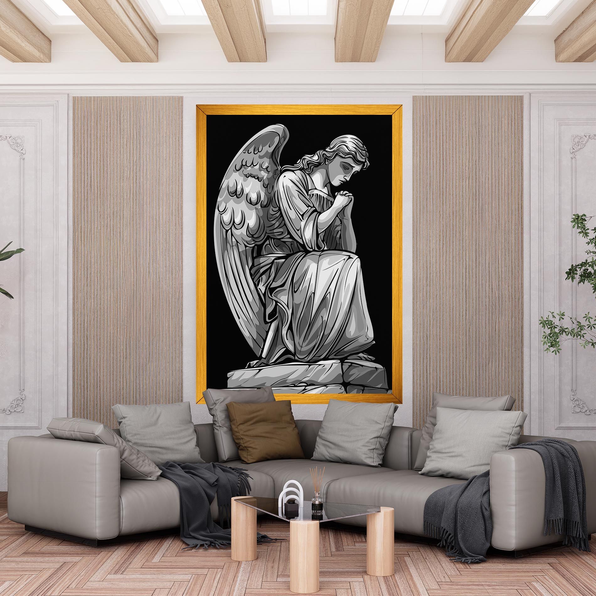 Pray Angel mockup 6