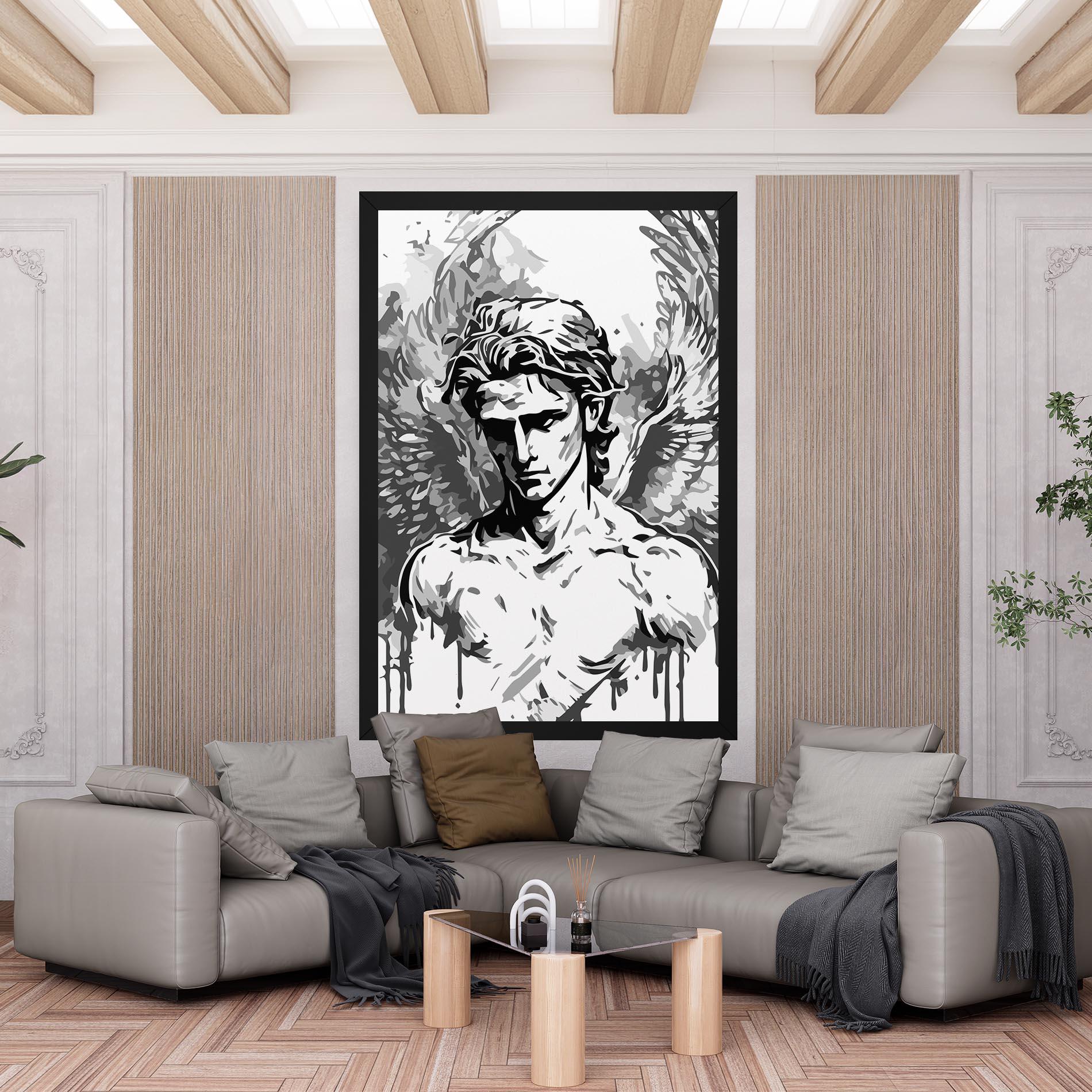 Картина на платно Beautiful Angel mockup 6