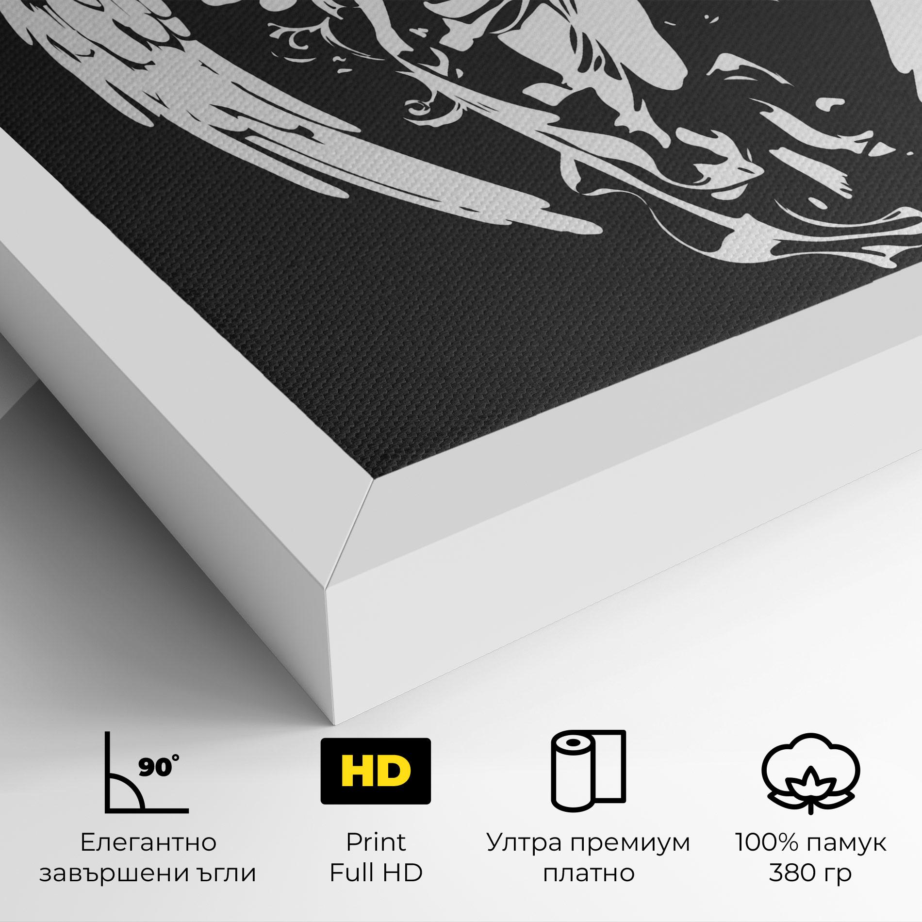 Картина на платно Angel Of Jewels mockup 4