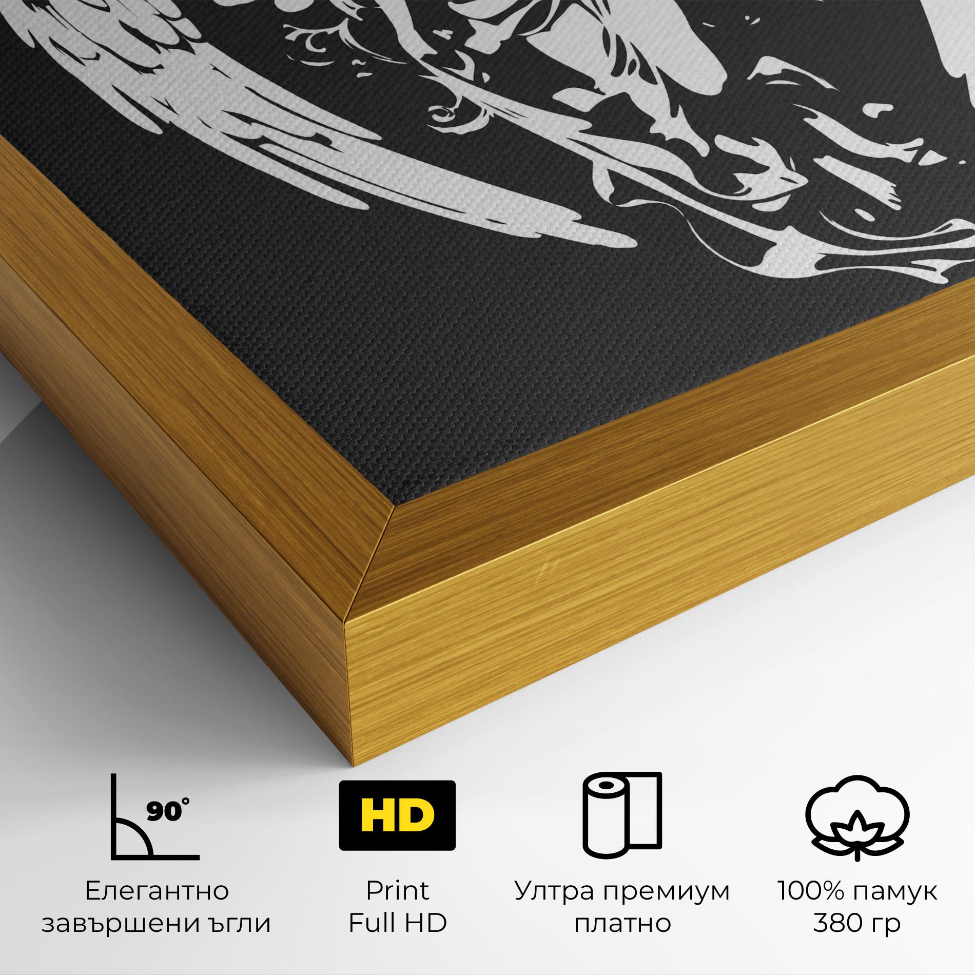 Картина на платно Angel Of Jewels mockup 4