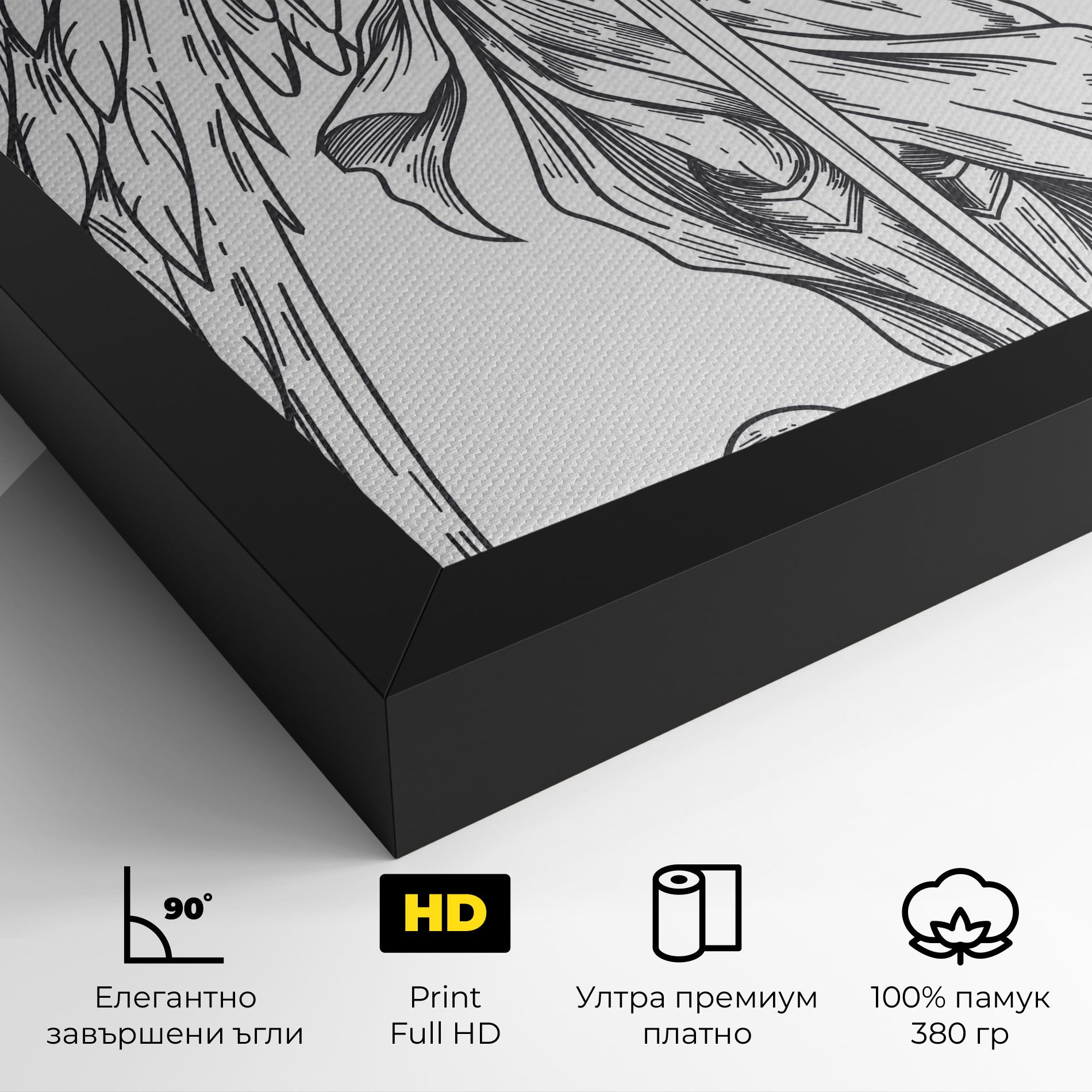 Grey Line Angel mockup 4