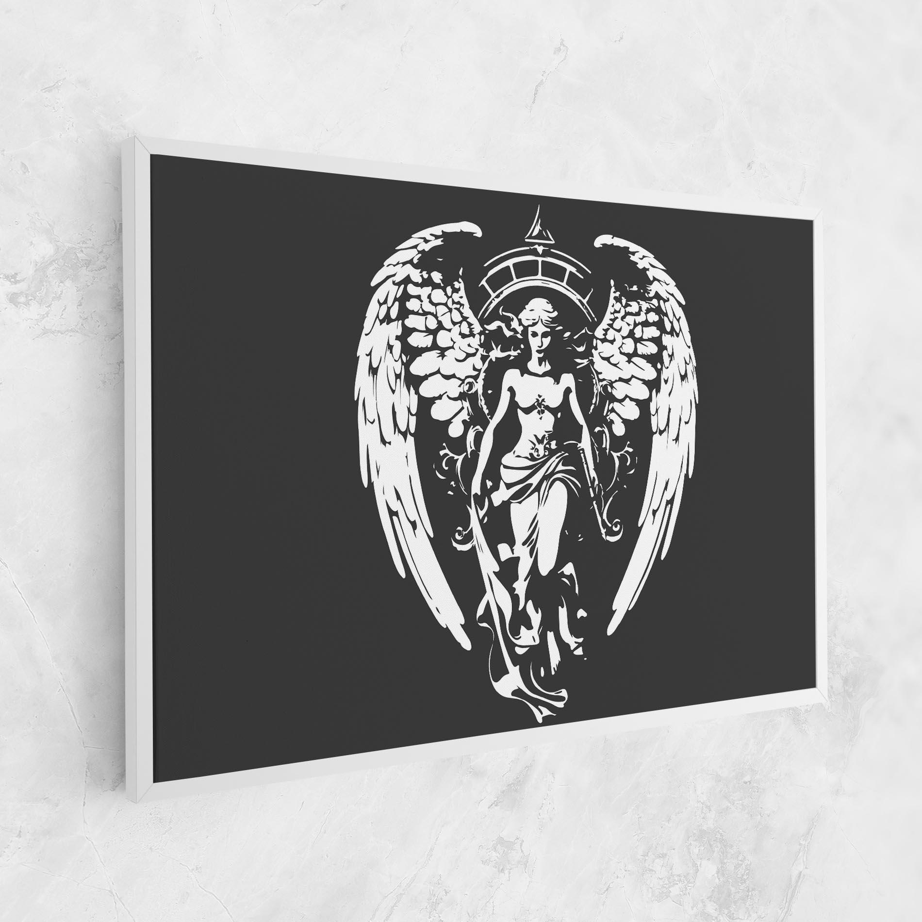 Картина на платно Angel Of Jewels mockup 1