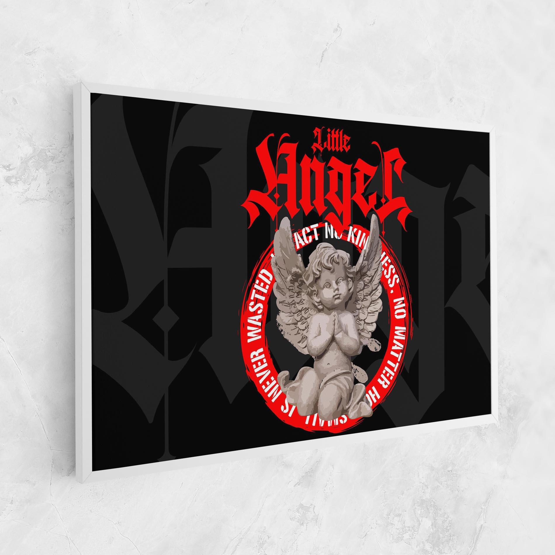 Картина на платно Little Angel mockup 1