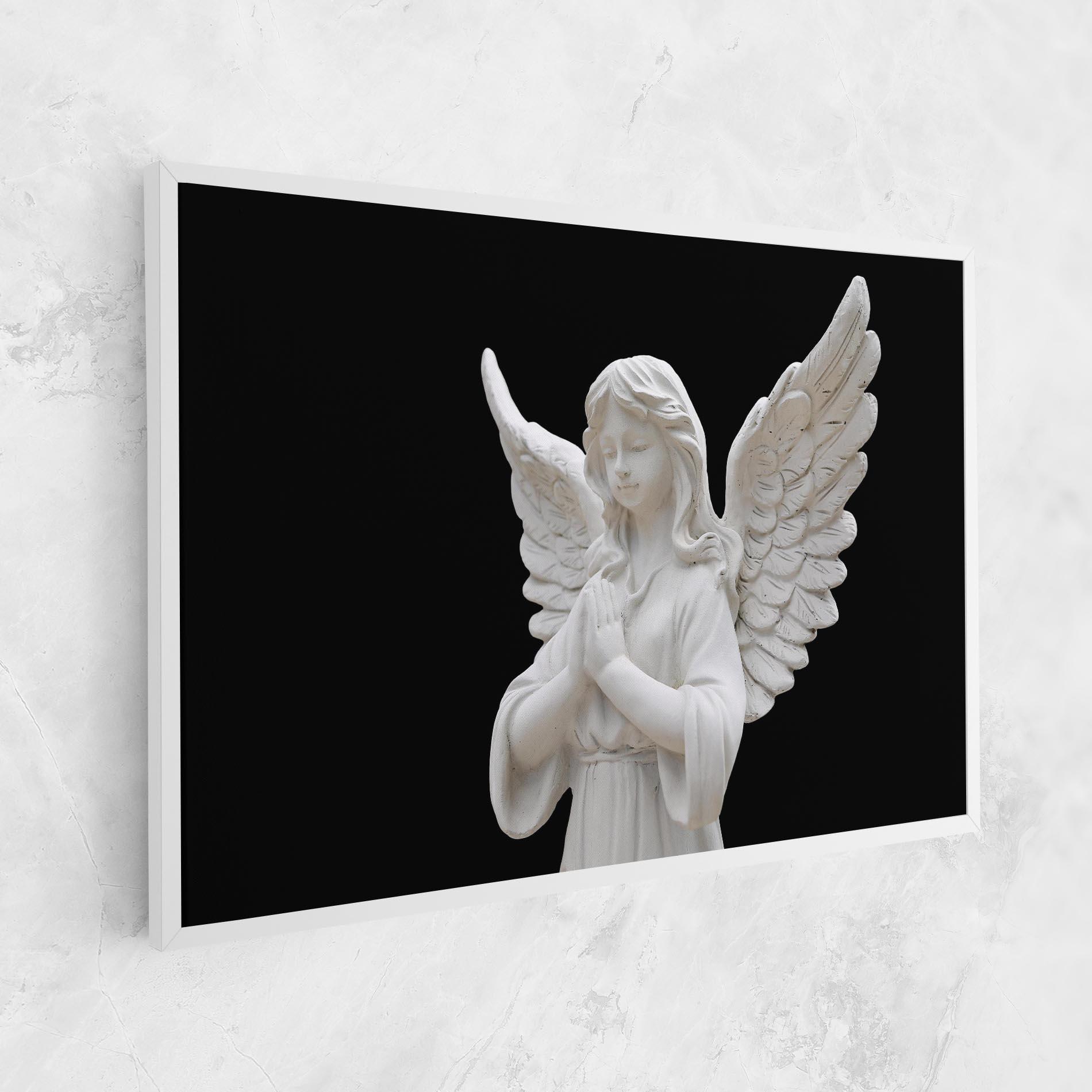 Картина на платно Pretty Angel Statues mockup 1