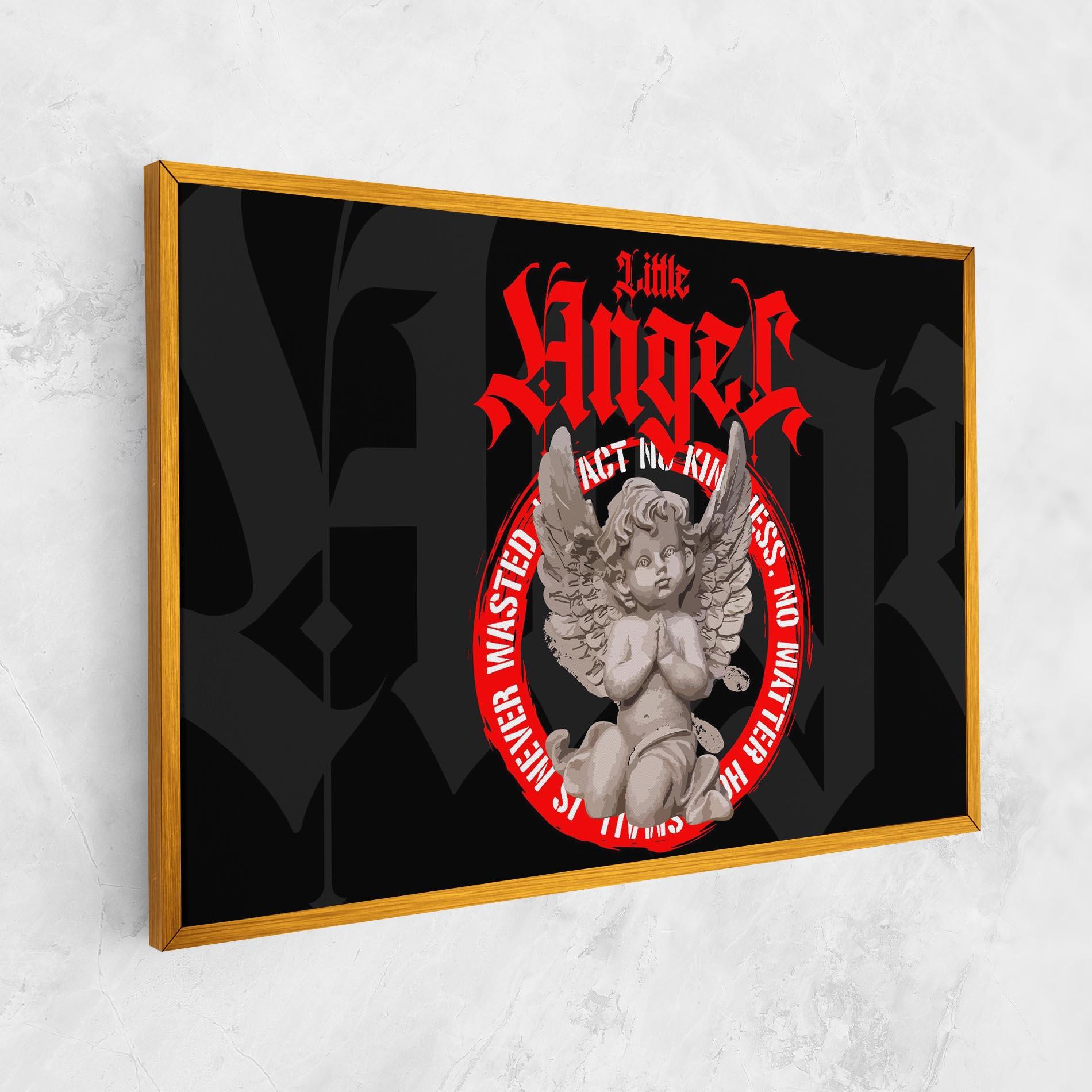 Картина на платно Little Angel mockup 1