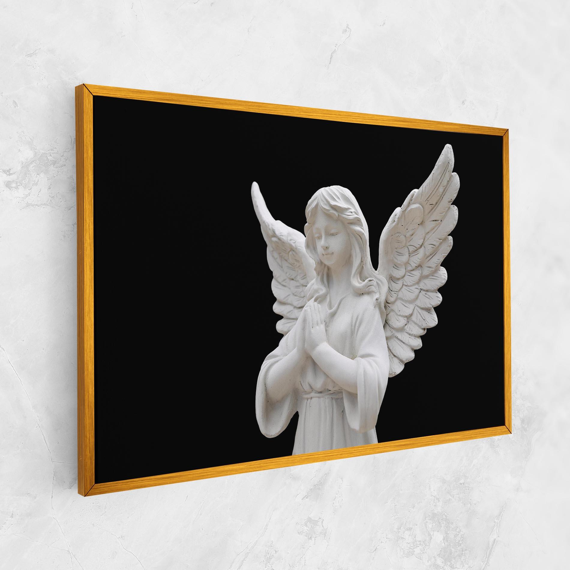 Картина на платно Pretty Angel Statues mockup 1